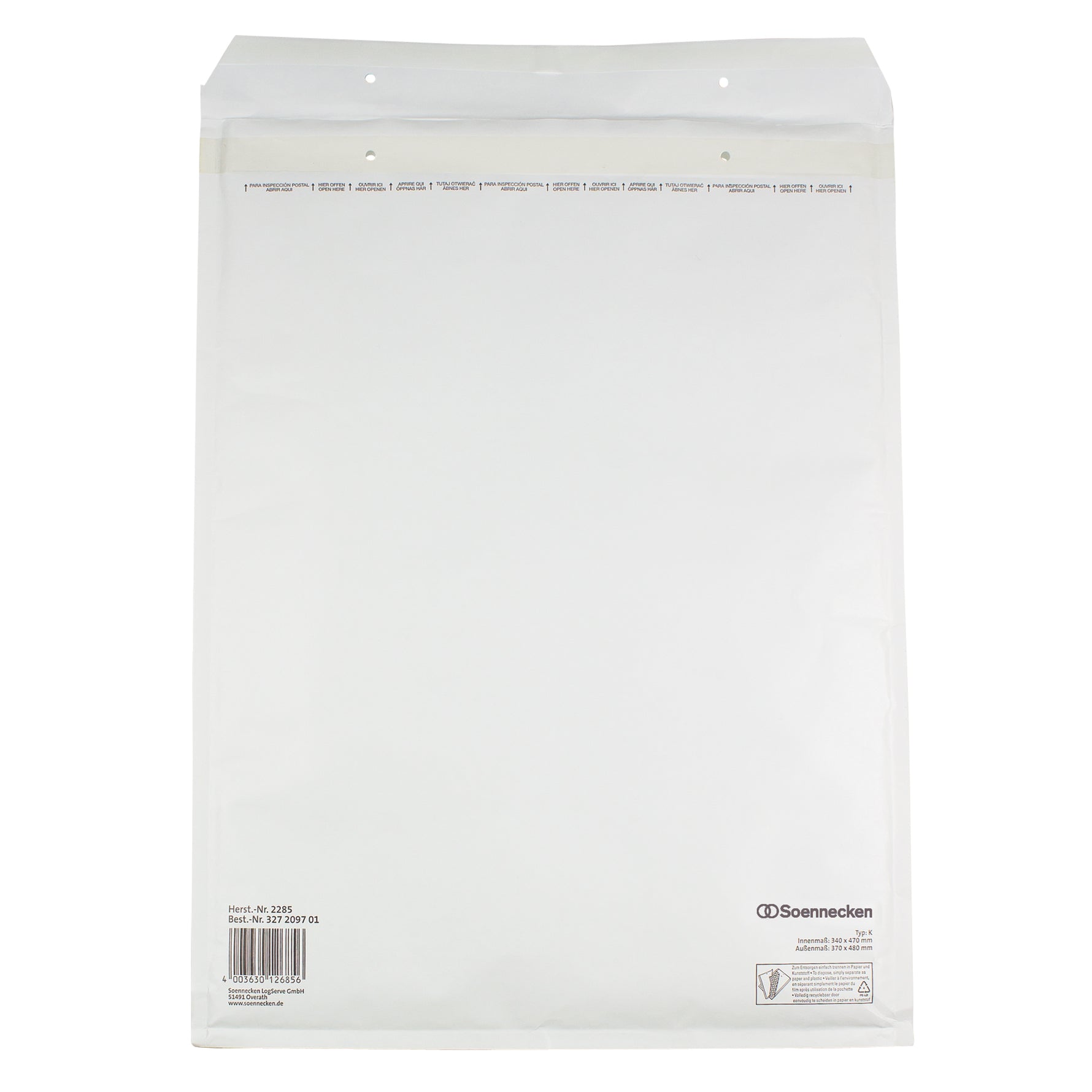 Soennecken Luftpolstertasche K/7 52 g - Wiepa Bürofachpartner