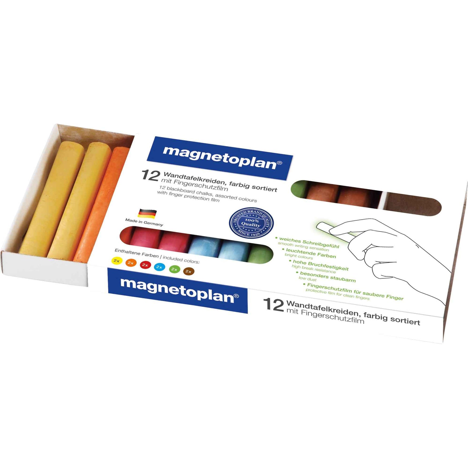 magnetoplan® Tafelkreide 12 St./Pack.