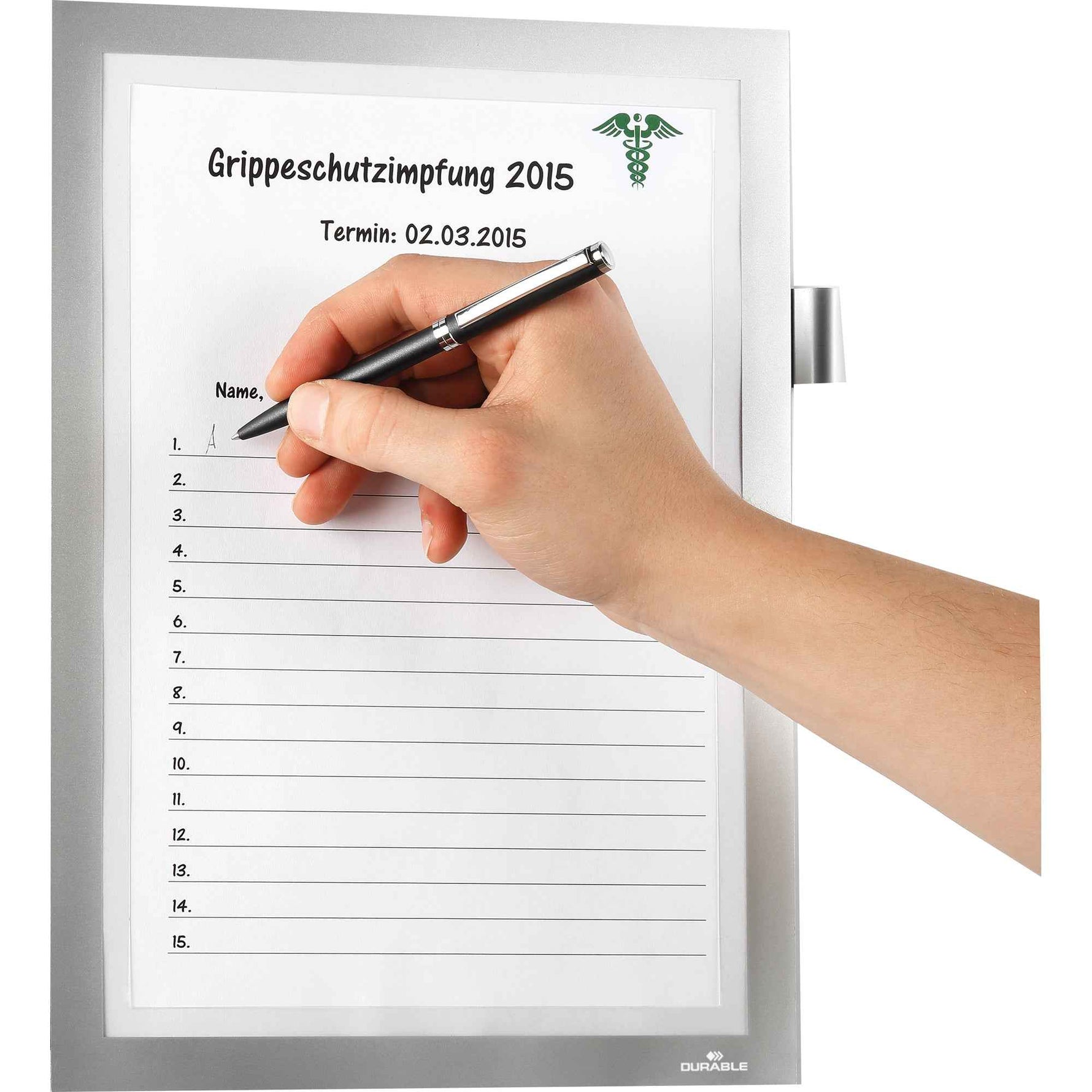 DURABLE Magnetrahmen DURAFRAME® NOTE DIN A4