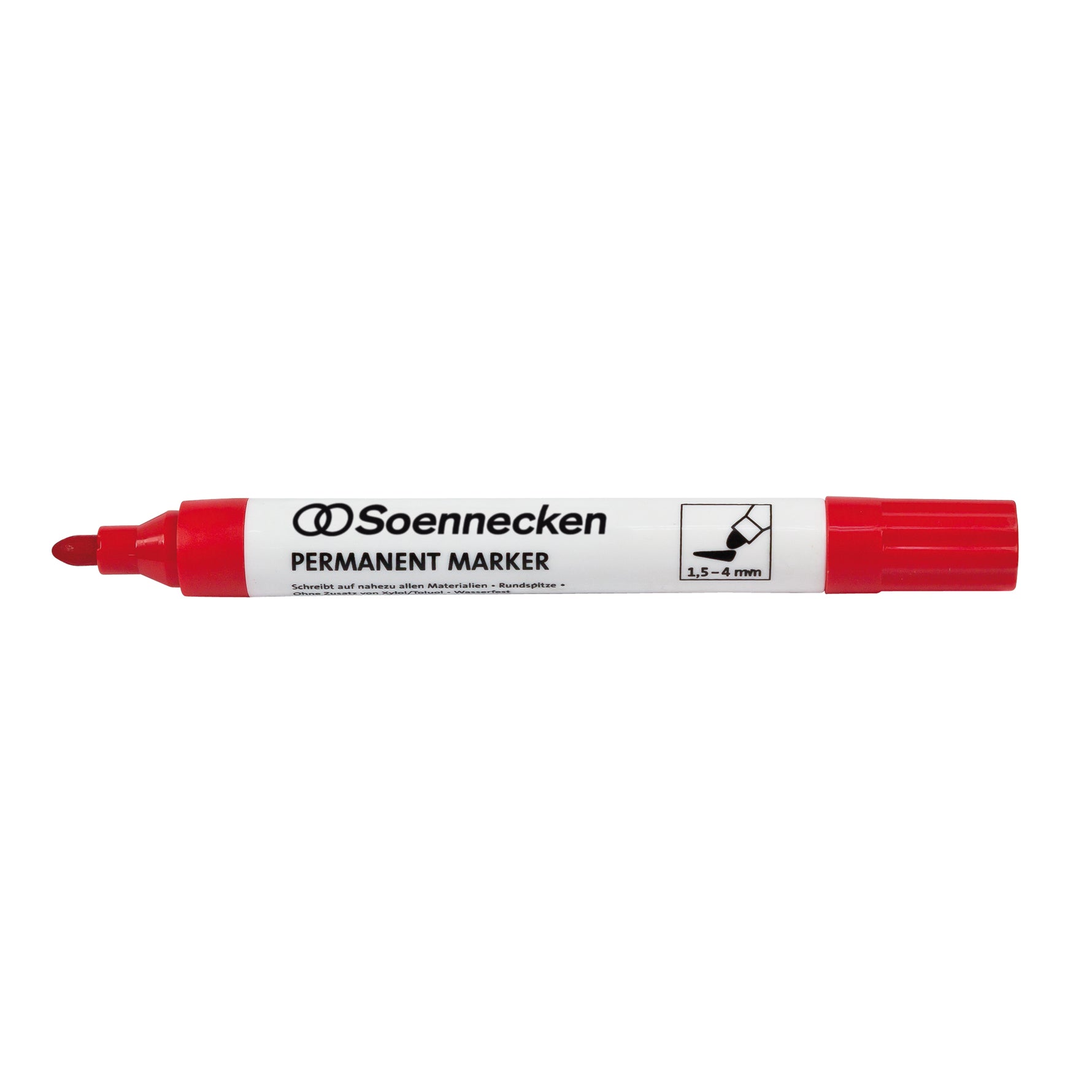 Soennecken Permanentmarker 1,5-4 mm für dauerhafte Markierungen - Wiepa Bürofachpartner