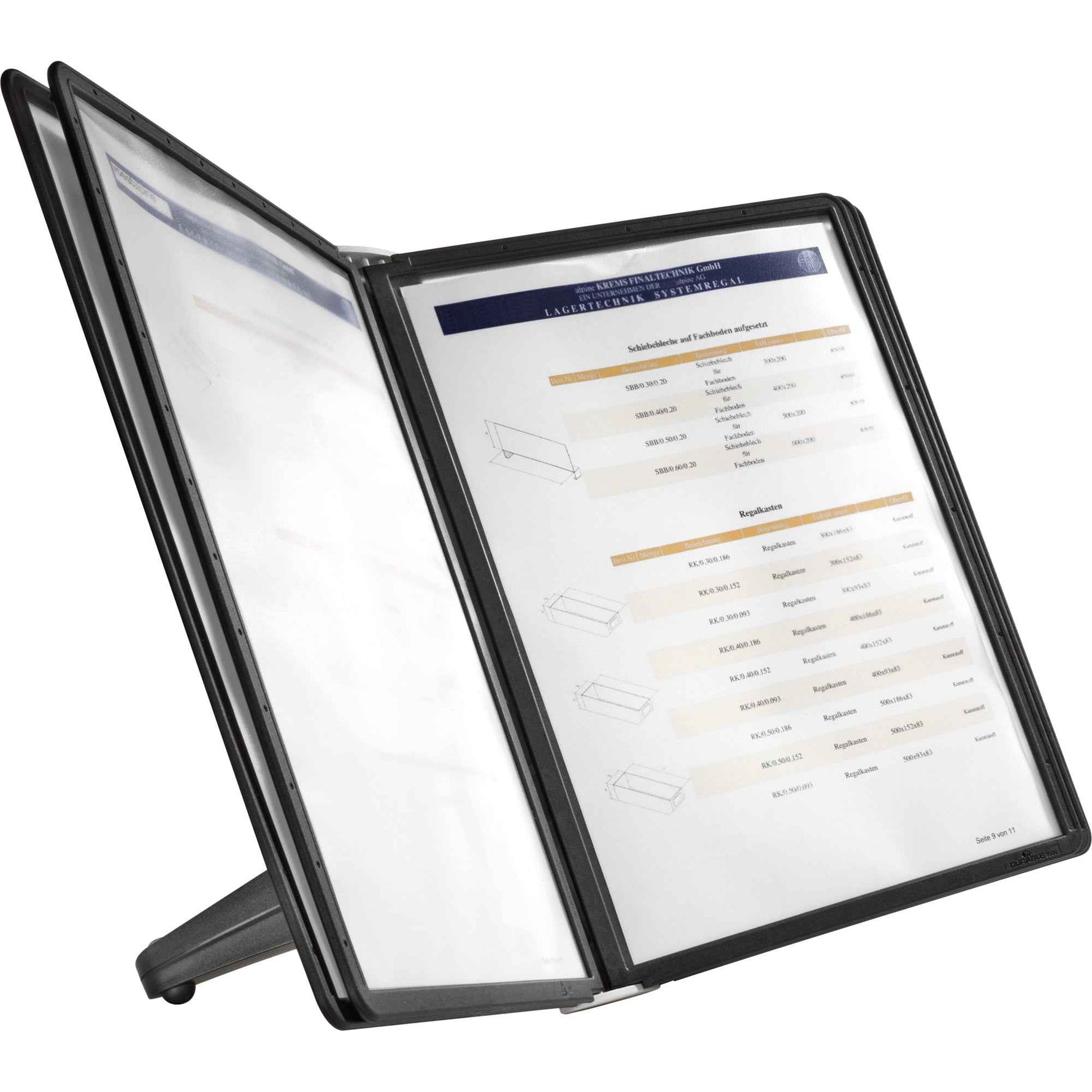 DURABLE Sichttafelständer SHERPA® SOHO TABLE 5