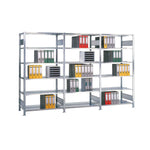 SCHULTE Anbauregal MULTIplus85 lichtgrau