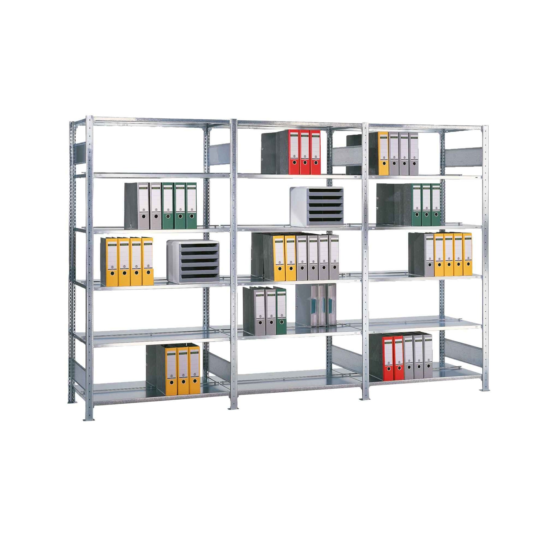 SCHULTE Anbauregal MULTIplus85 lichtgrau