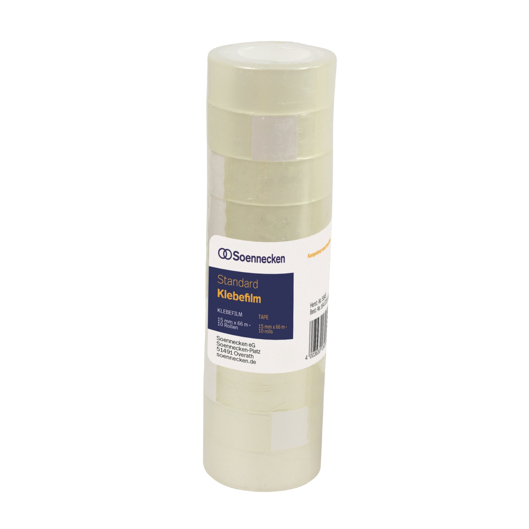 Soennecken Klebefilm 5843 15 mm x 10 m (B x L) 10 St./Pack. - Wiepa Bürofachpartner