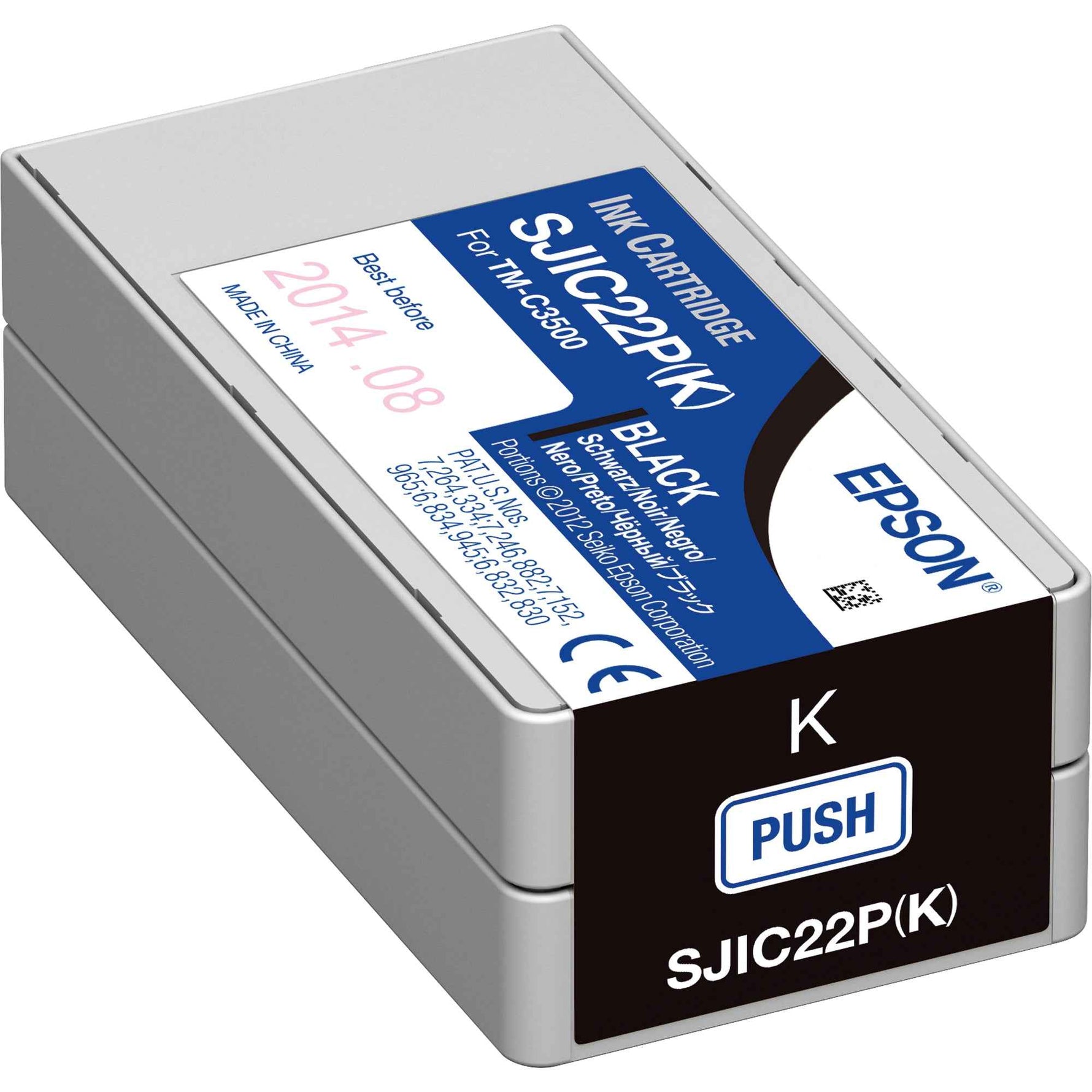 Epson Tintenpatrone SJIC22P(K) schwarz