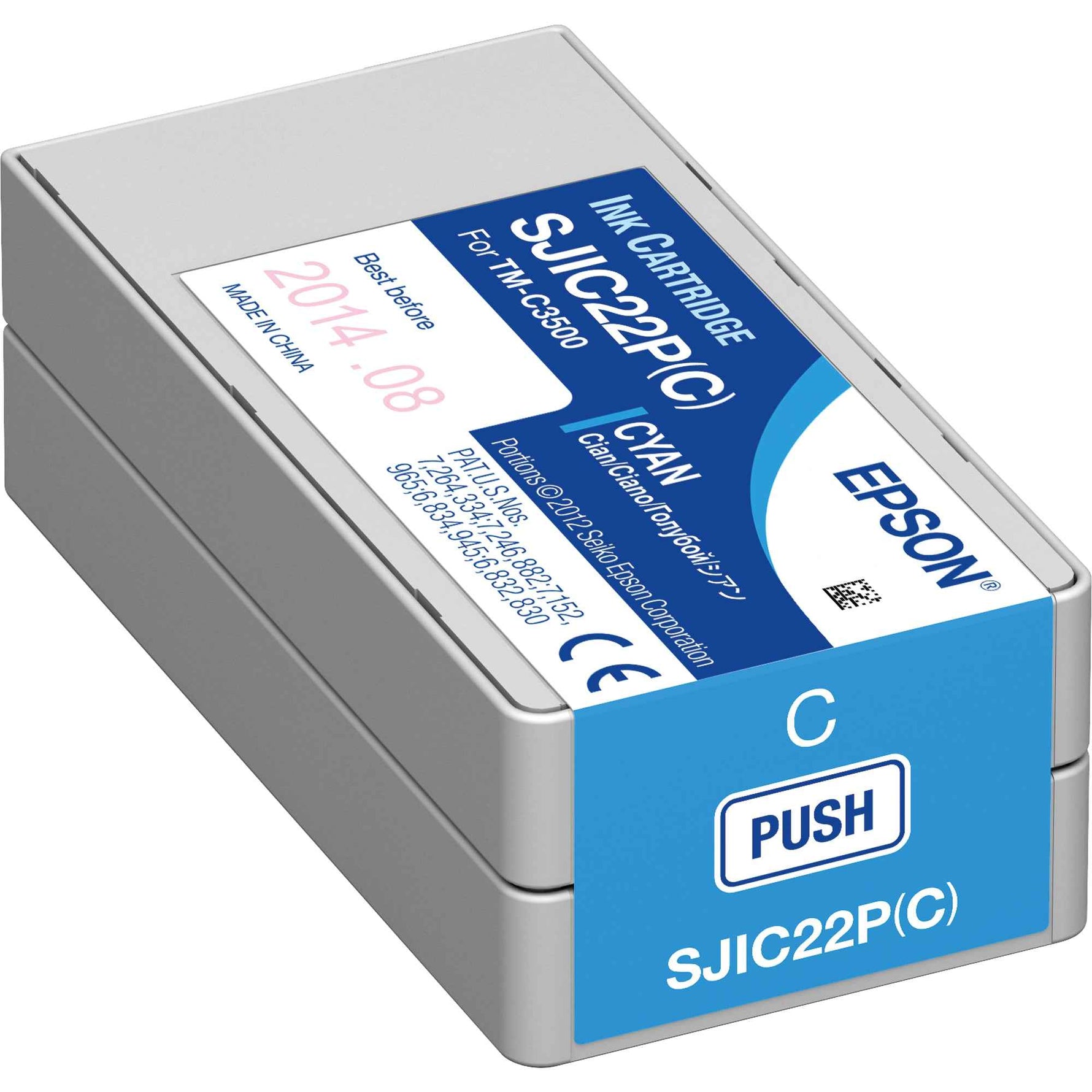 Epson Tintenpatrone SJIC22P(C) cyan