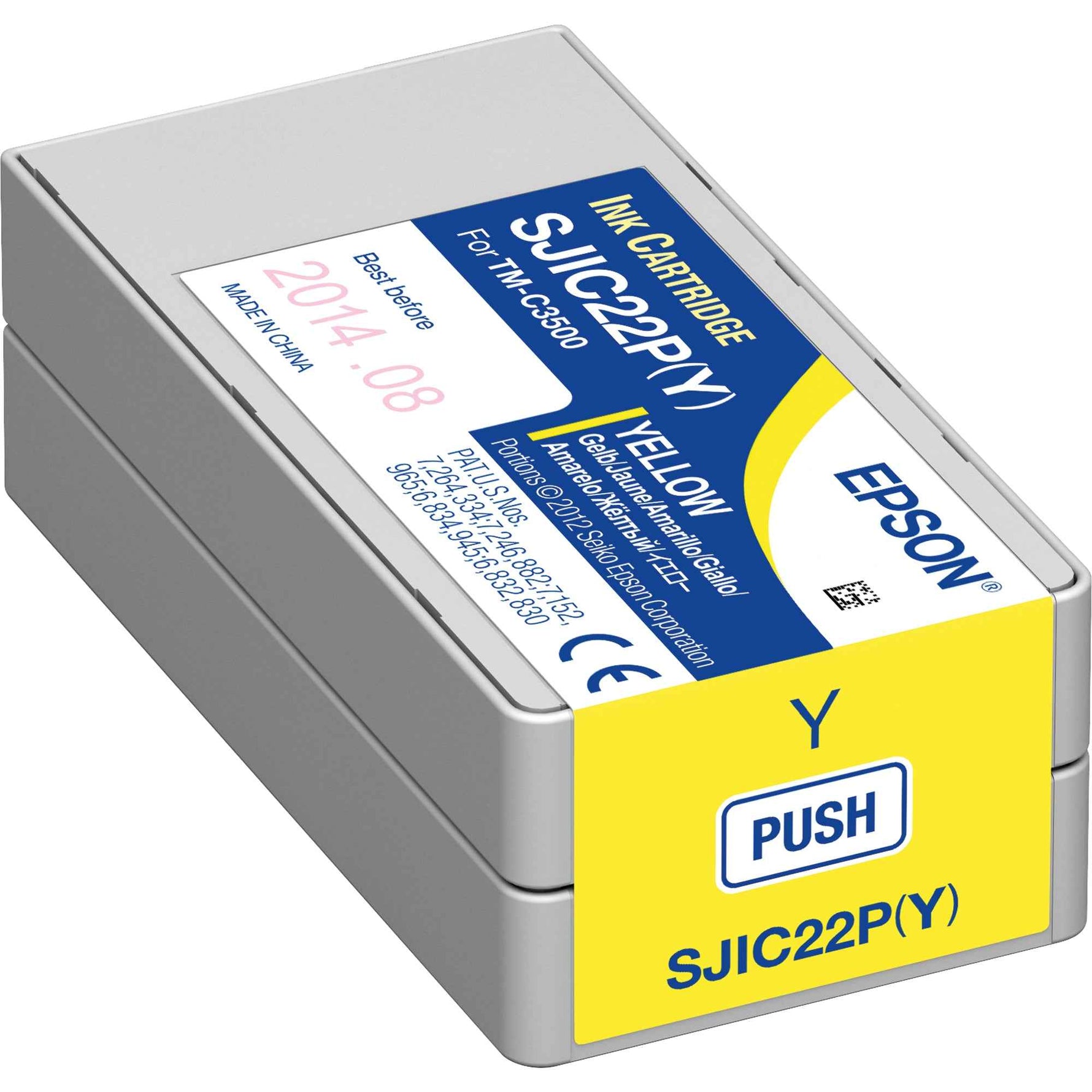 Epson Tintenpatrone SJIC22P(Y) gelb