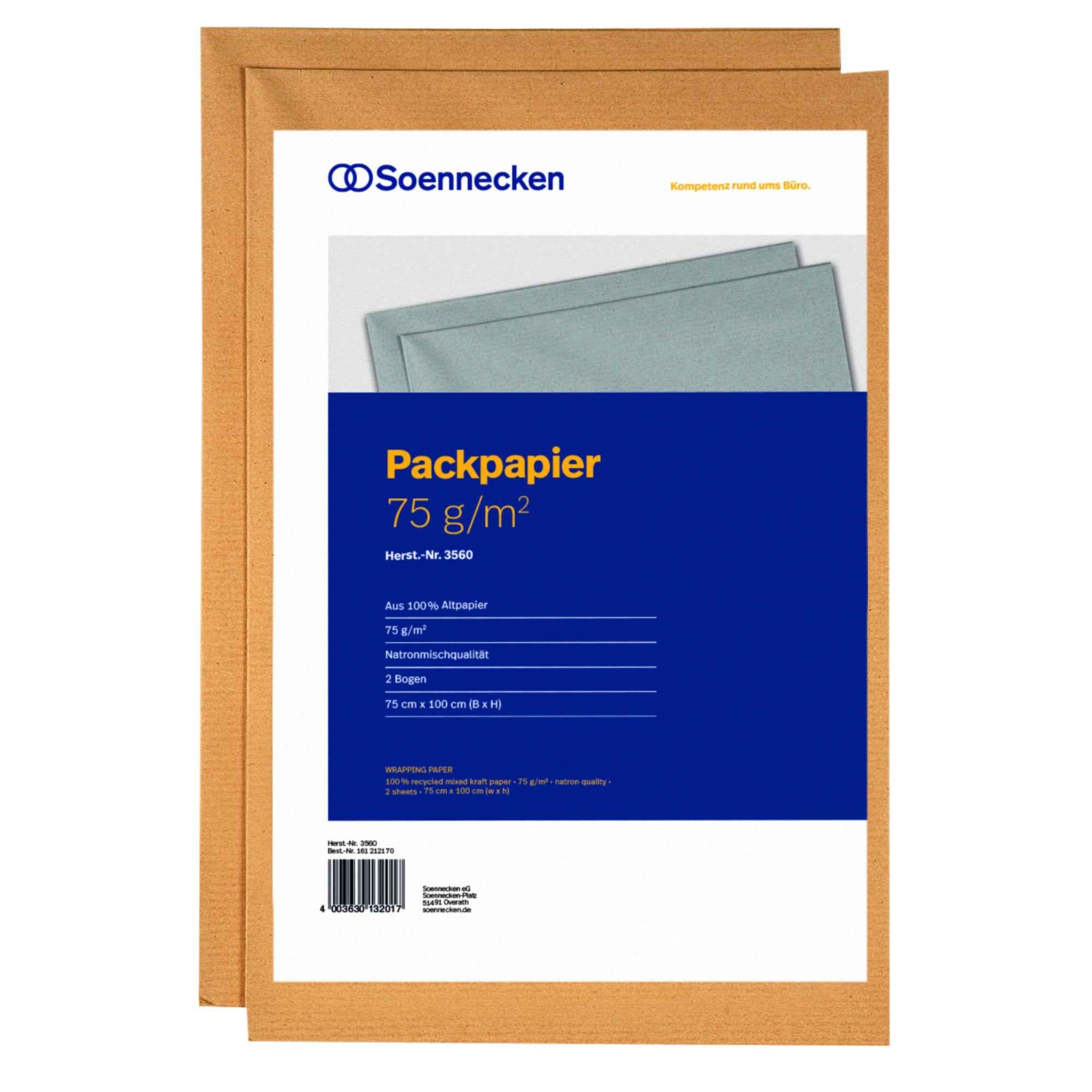 Soennecken Packpapierbogen