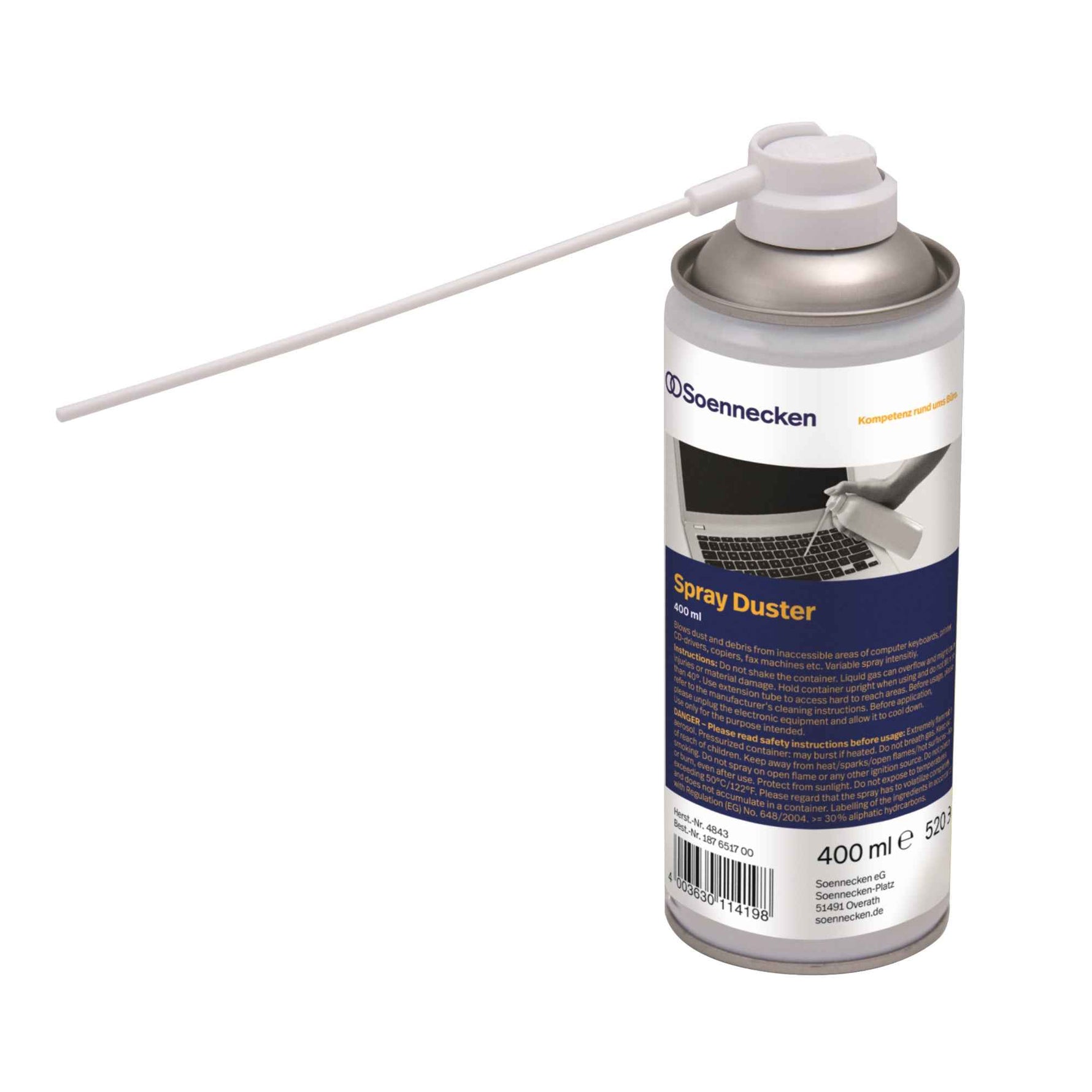 Soennecken Druckgasspray brennbar