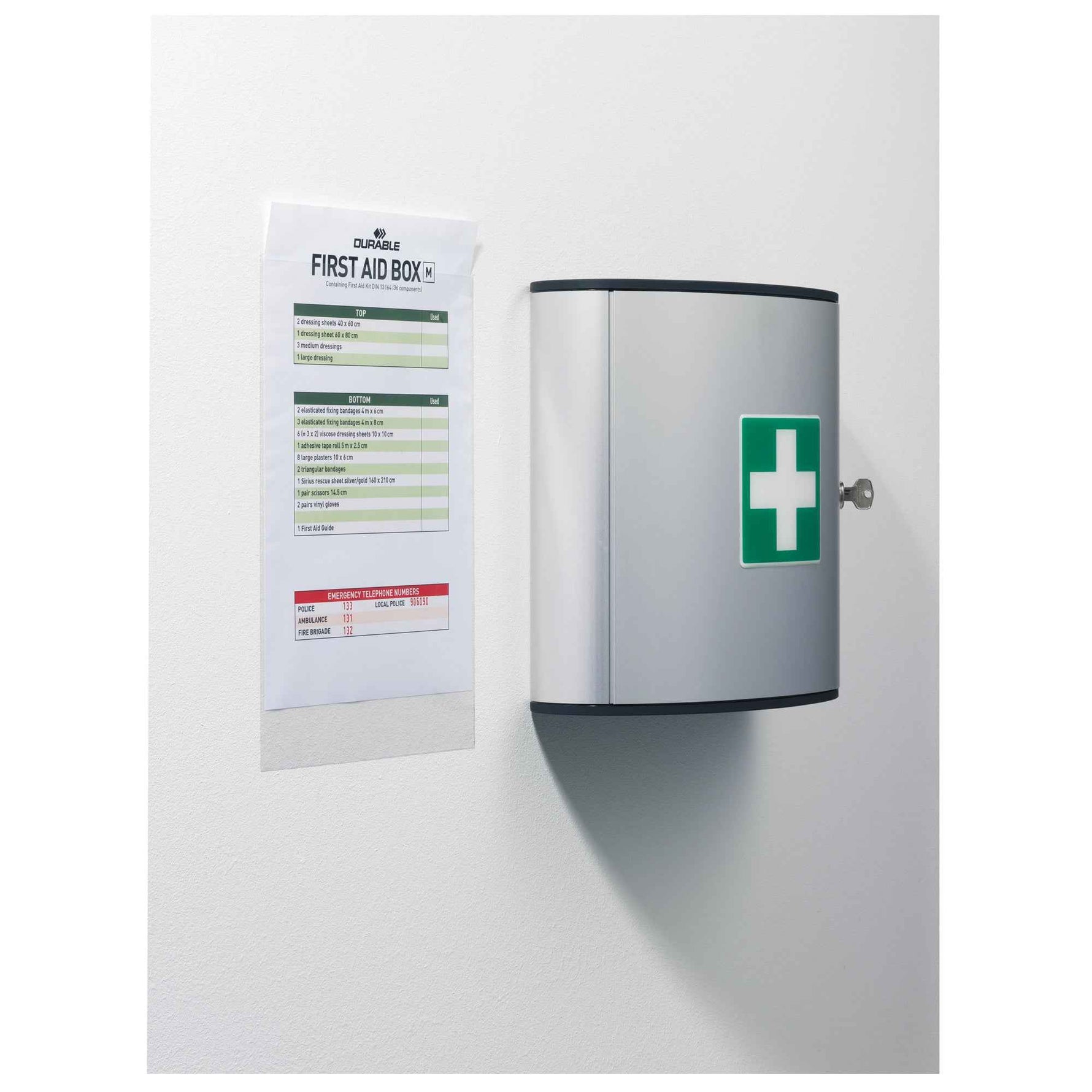 DURABLE Selbstklebetasche POCKETFIX® DIN A4