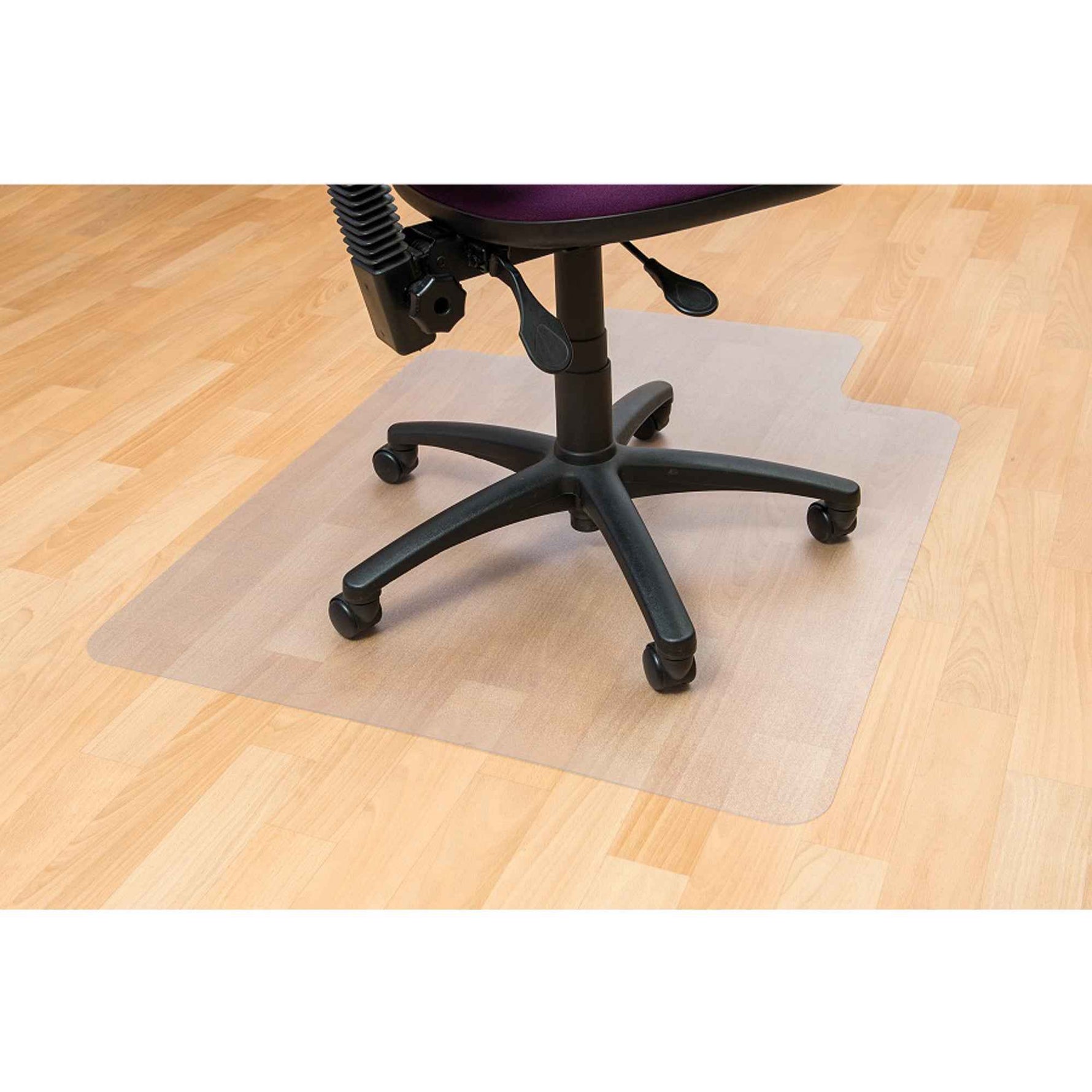 Cleartex Bodenschutzmatte advantagemat® harte Böden rechteckig mit Lippe kurze Seite