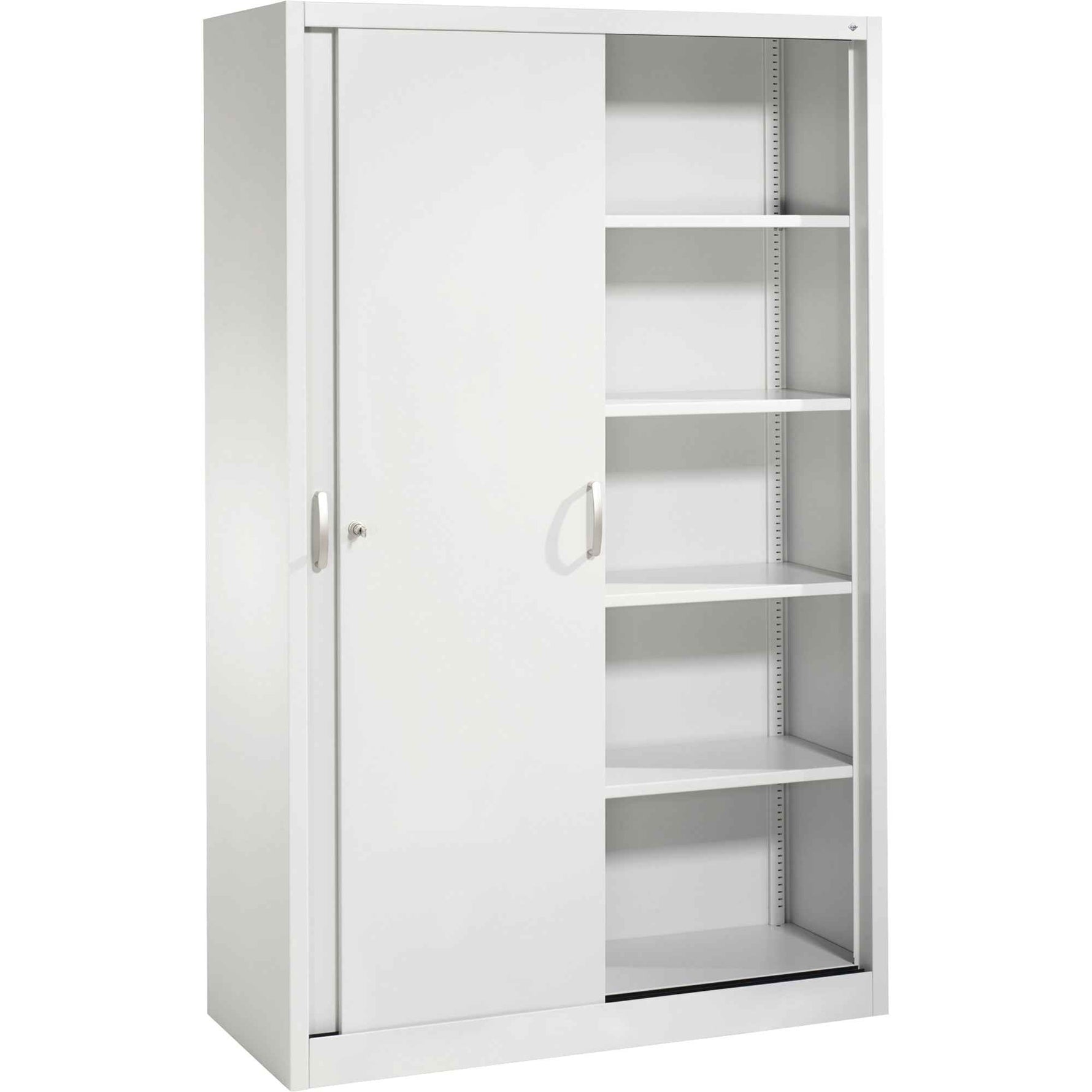 C+P Schiebetürenschrank Acurado 1.200 x 1.950 x 500 mm (B x H x T) lichtgrau