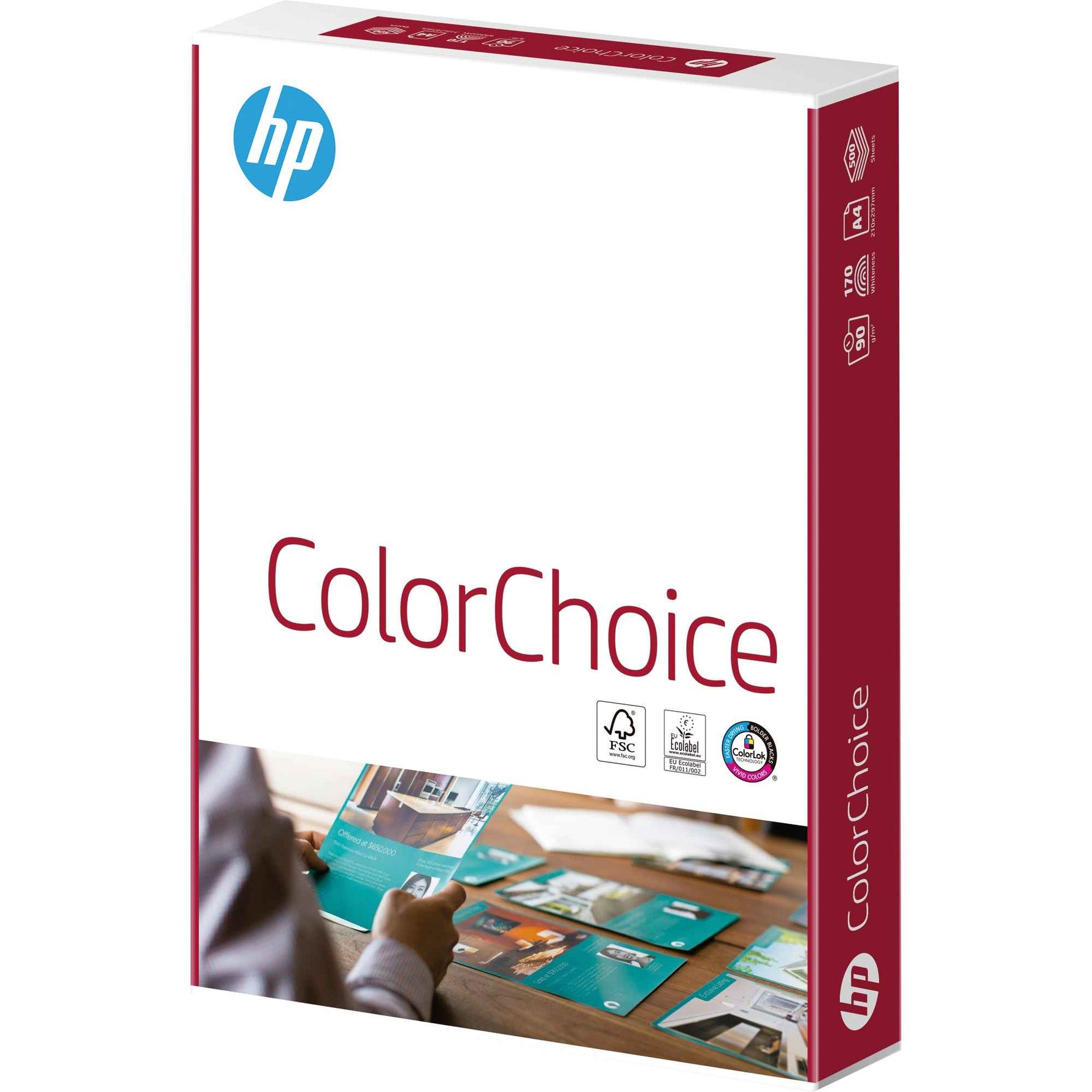 HP Farblaserpapier Colour Laser 500 Bl./Pack.