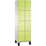 C+P Schließfachschrank Cambio 600 x 1.980 x 525 mm (B x H x T) 8 Fächer lichtgrau – Produktbild 3