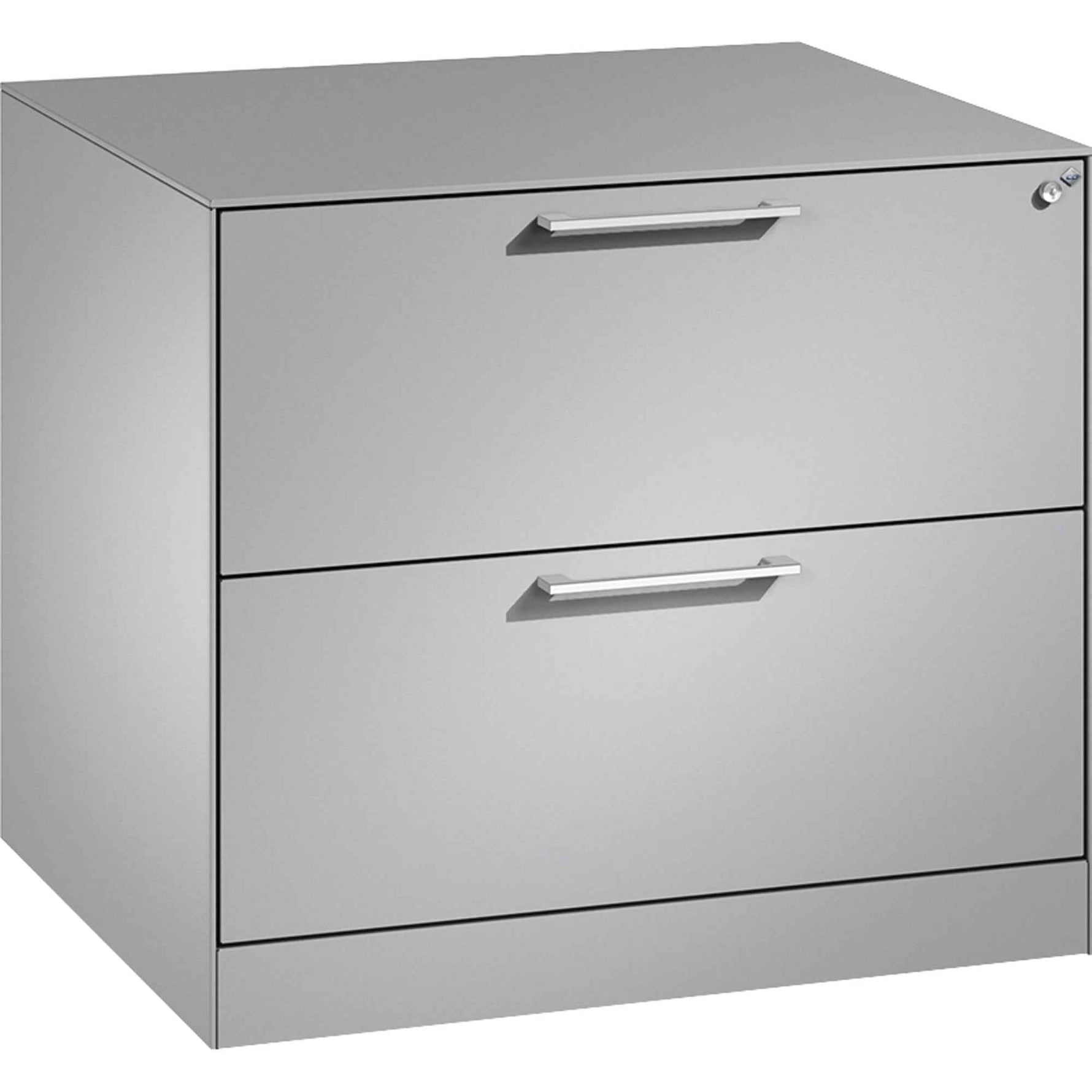 C+P Hängeregistraturschrank Asisto 800 x 698 x 600 mm (B x H x T) weißaluminium