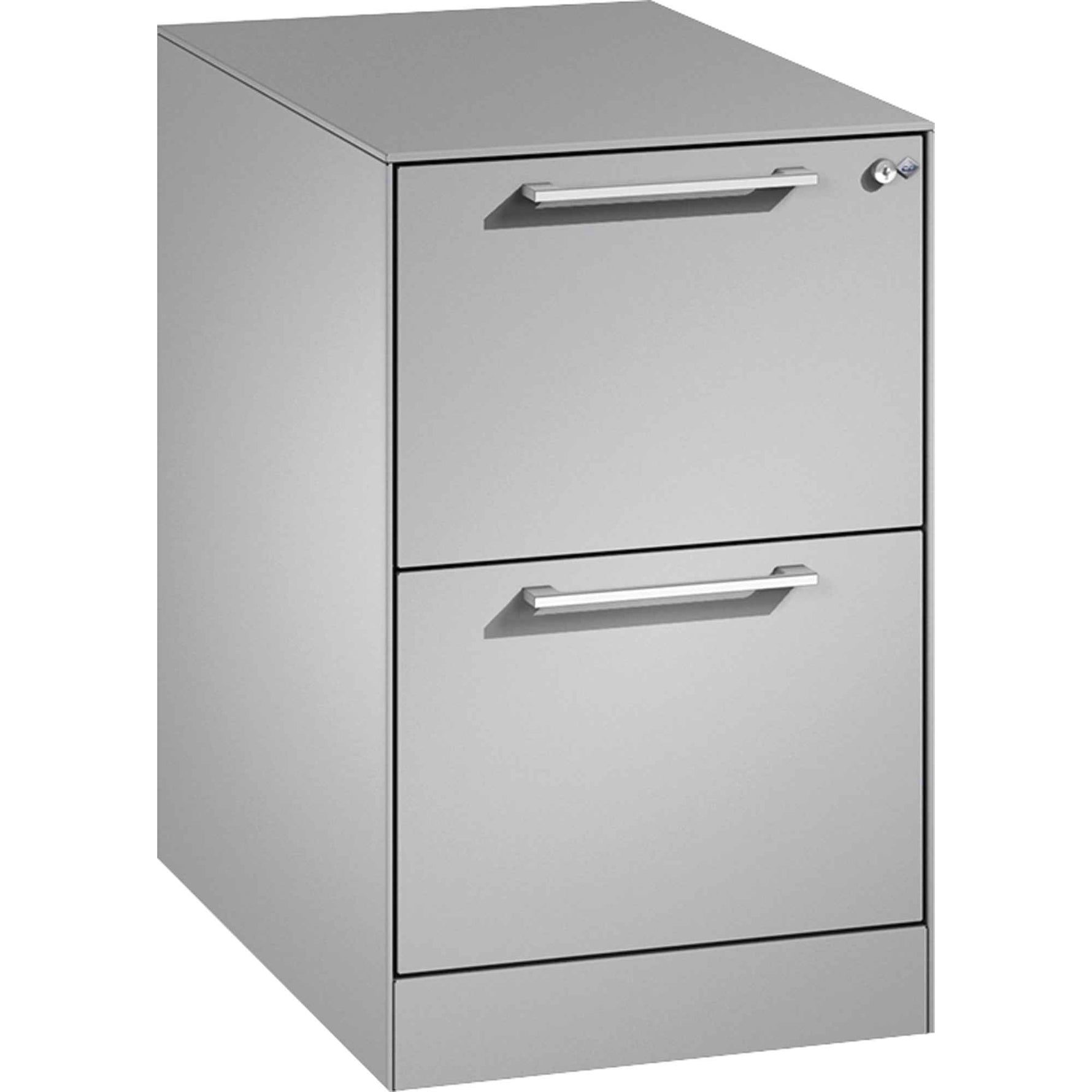 C+P Hängeregistraturschrank Asisto 440 x 698 x 600 mm (B x H x T) weißaluminium