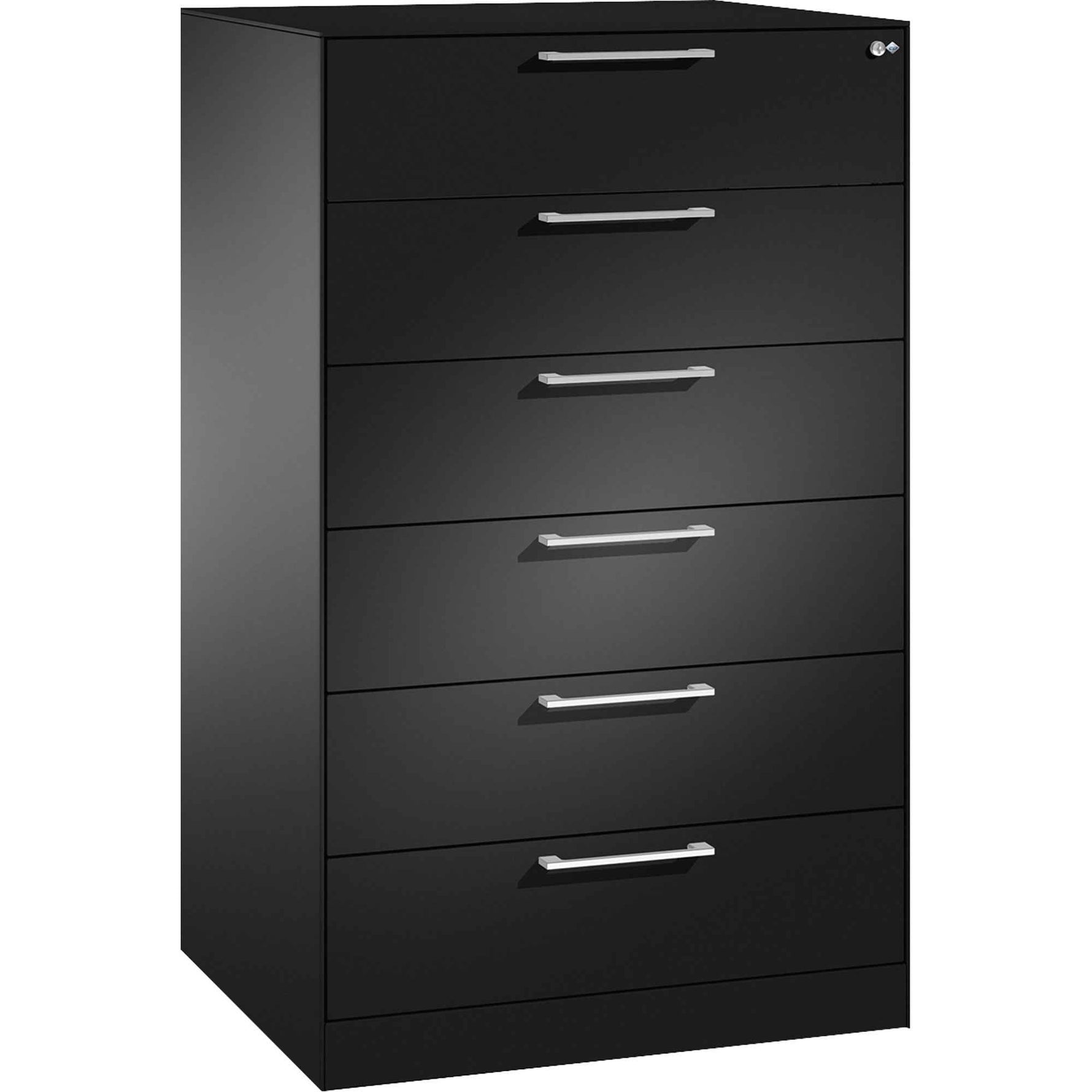 C+P Karteischrank Asisto 800 x 1.298 x 600 mm (B x H x T) DIN A5 quer