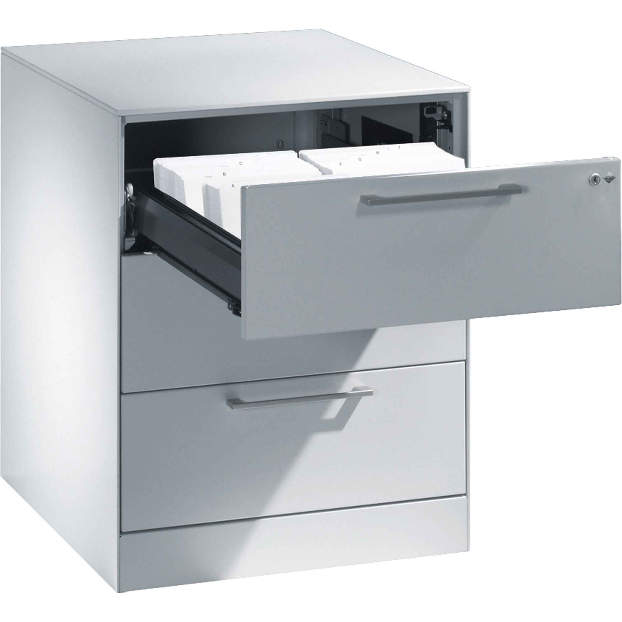 C+P Karteischrank Asisto 562 x 698 x 600 mm (B x H x T) DIN A5 quer