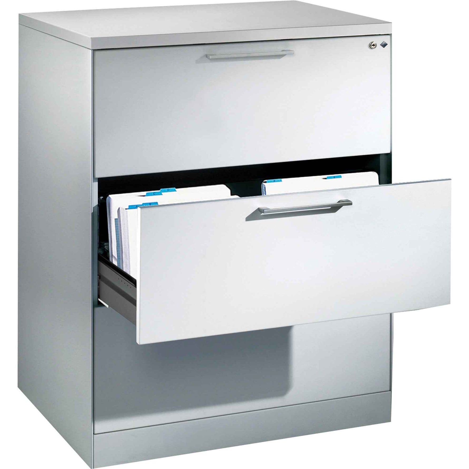 C+P Karteischrank Asisto 800 x 998 x 600 mm (B x H x T) DIN A4 quer