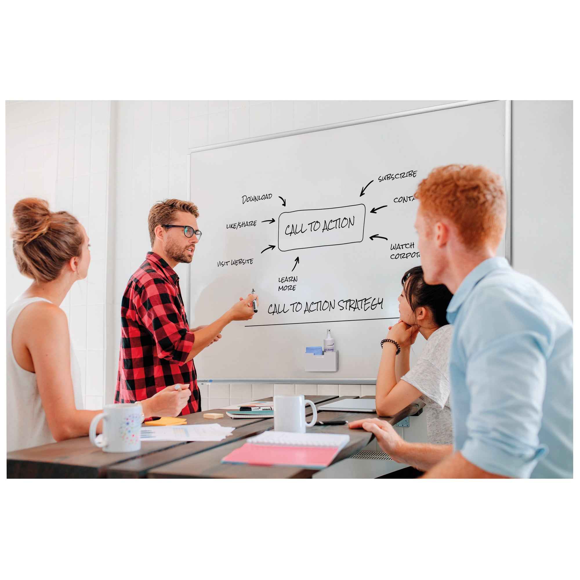 Legamaster Tafelschreiberhalter Whiteboard, Glasboard