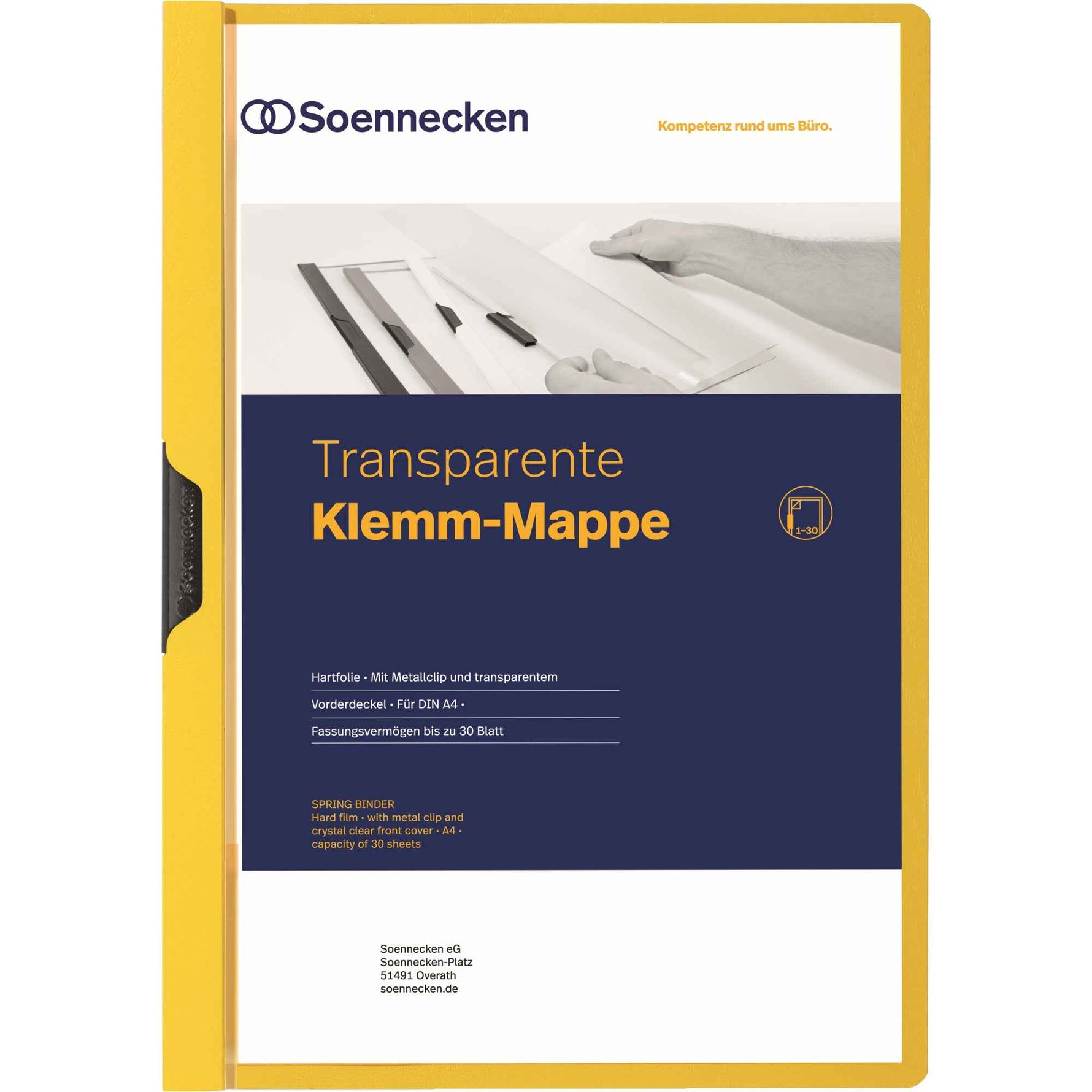 Soennecken Klemmmappe DIN A4