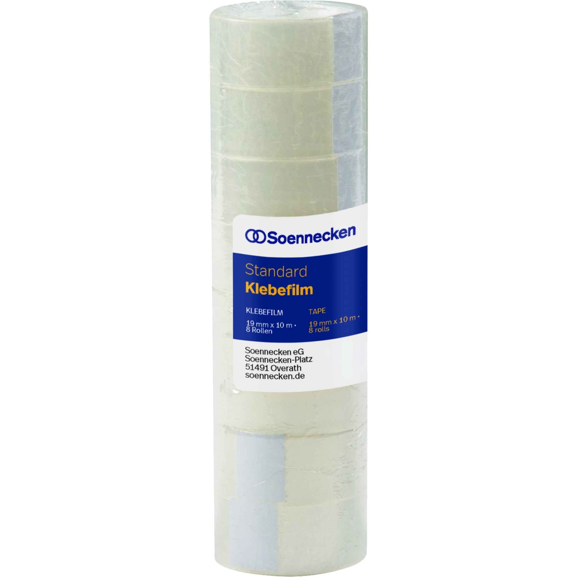 Soennecken Klebefilm 5846 19 mm x 10 m (B x L) 8 St./Pack.