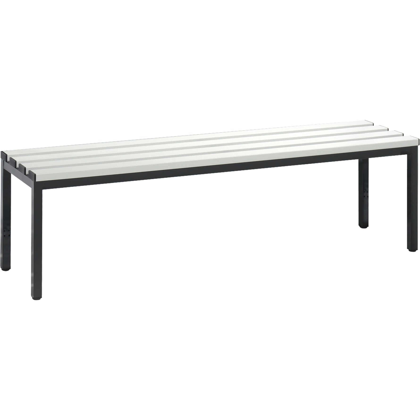 C+P Umkleidebank Basic 1.500 x 420 x 353 mm (B x H x T) ohne Schuhrost