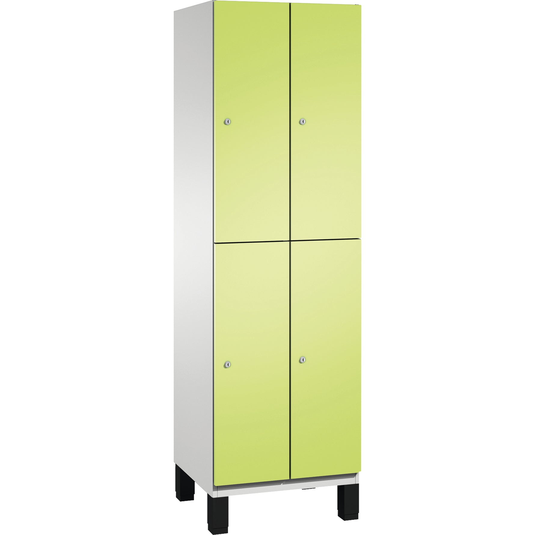 C+P Kleiderspind Cambio 600 x 1.980 x 525 mm (B x H x T) lichtgrau – Produktbild 3