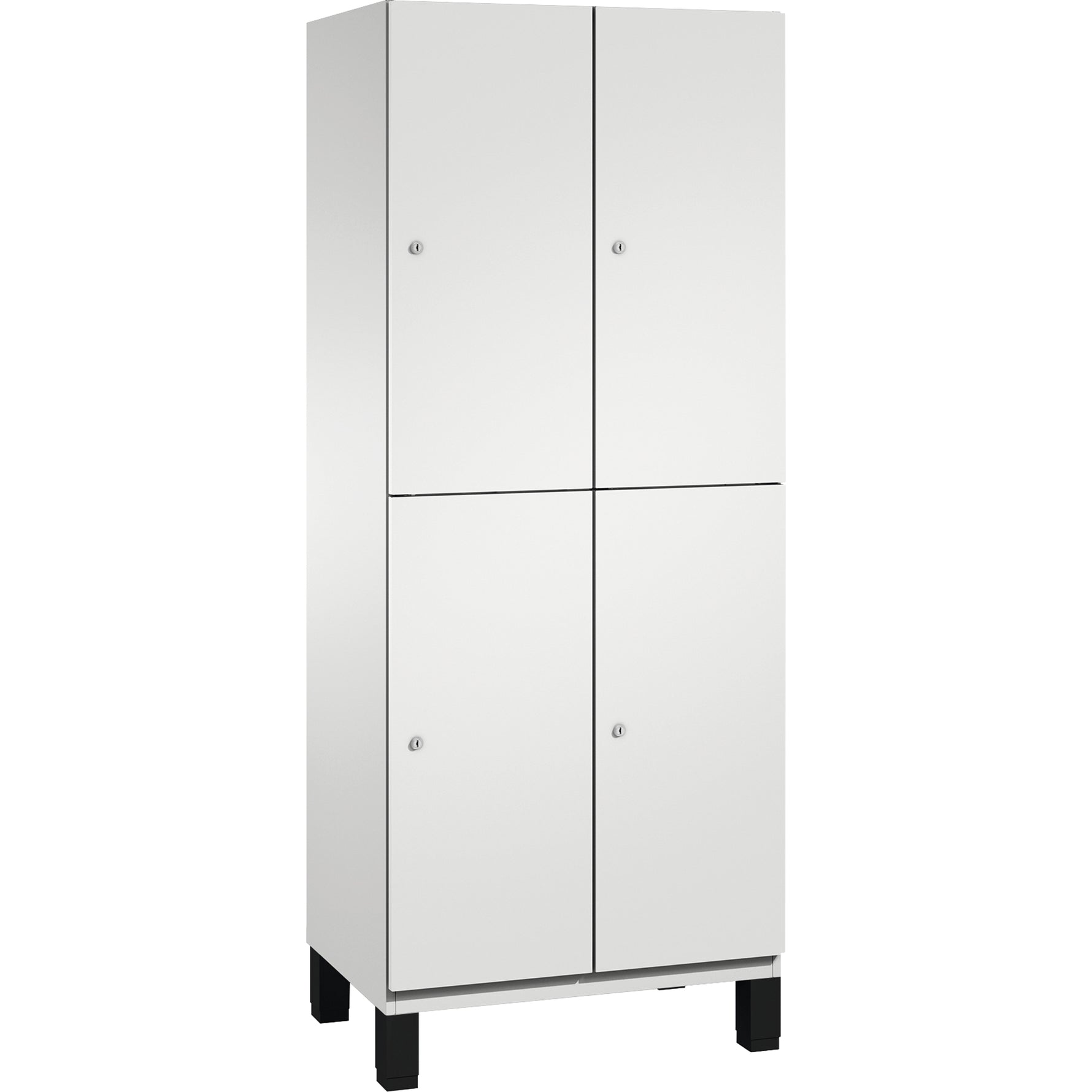 C+P Kleiderspind Cambio 800 x 1.980 x 525 mm (B x H x T) lichtgrau – Produktbild 4