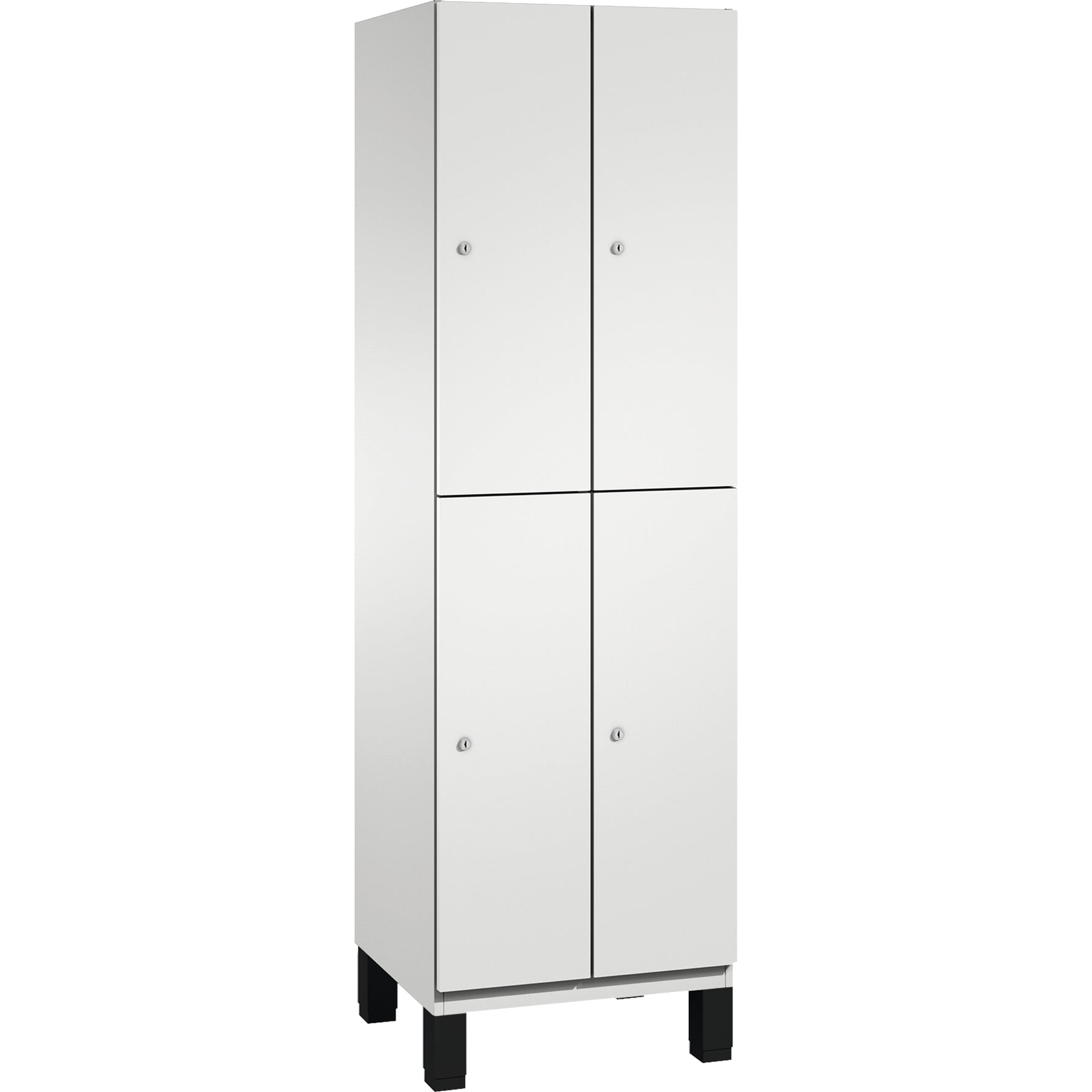 C+P Kleiderspind Cambio 600 x 1.980 x 525 mm (B x H x T) lichtgrau – Produktbild 4