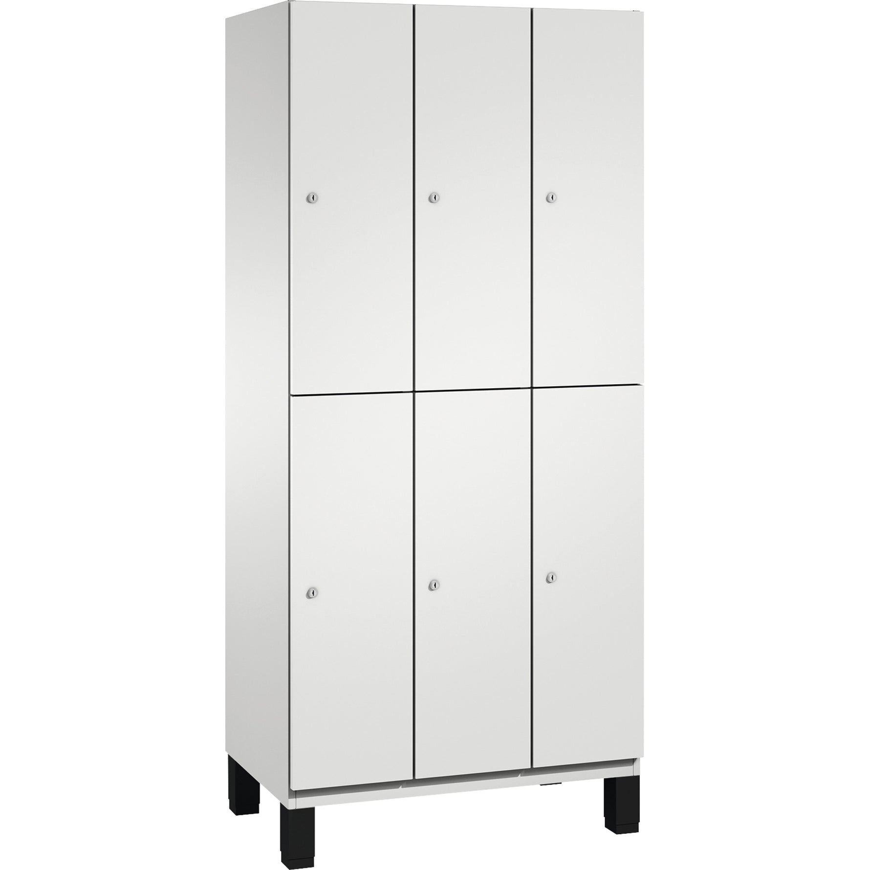 C+P Kleiderspind Cambio 900 x 1.980 x 525 mm (B x H x T) lichtgrau – Produktbild 4