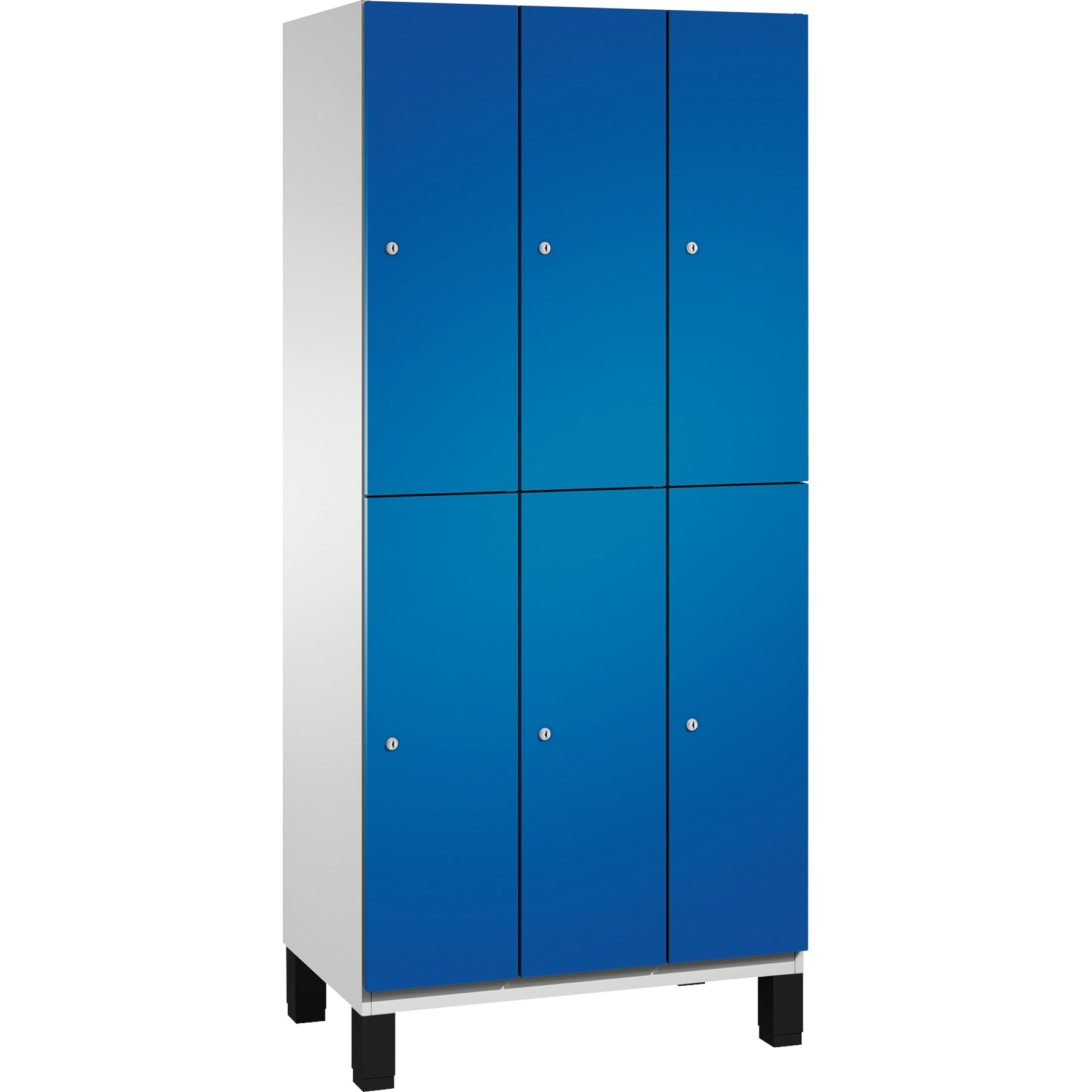 C+P Kleiderspind Cambio 900 x 1.980 x 525 mm (B x H x T) lichtgrau