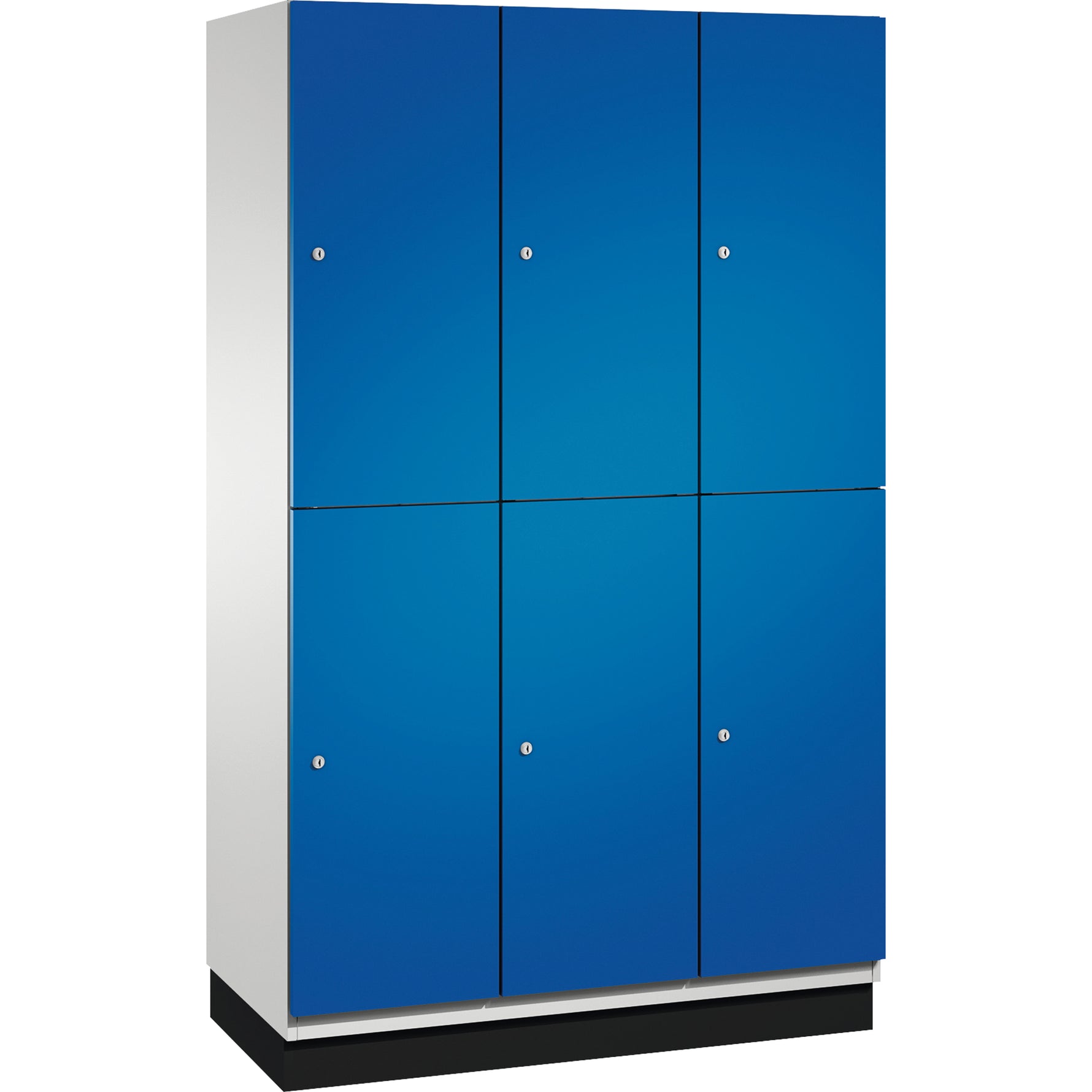 C+P Kleiderspind Cambio 1.200 x 1.950 x 525 mm (B x H x T) lichtgrau