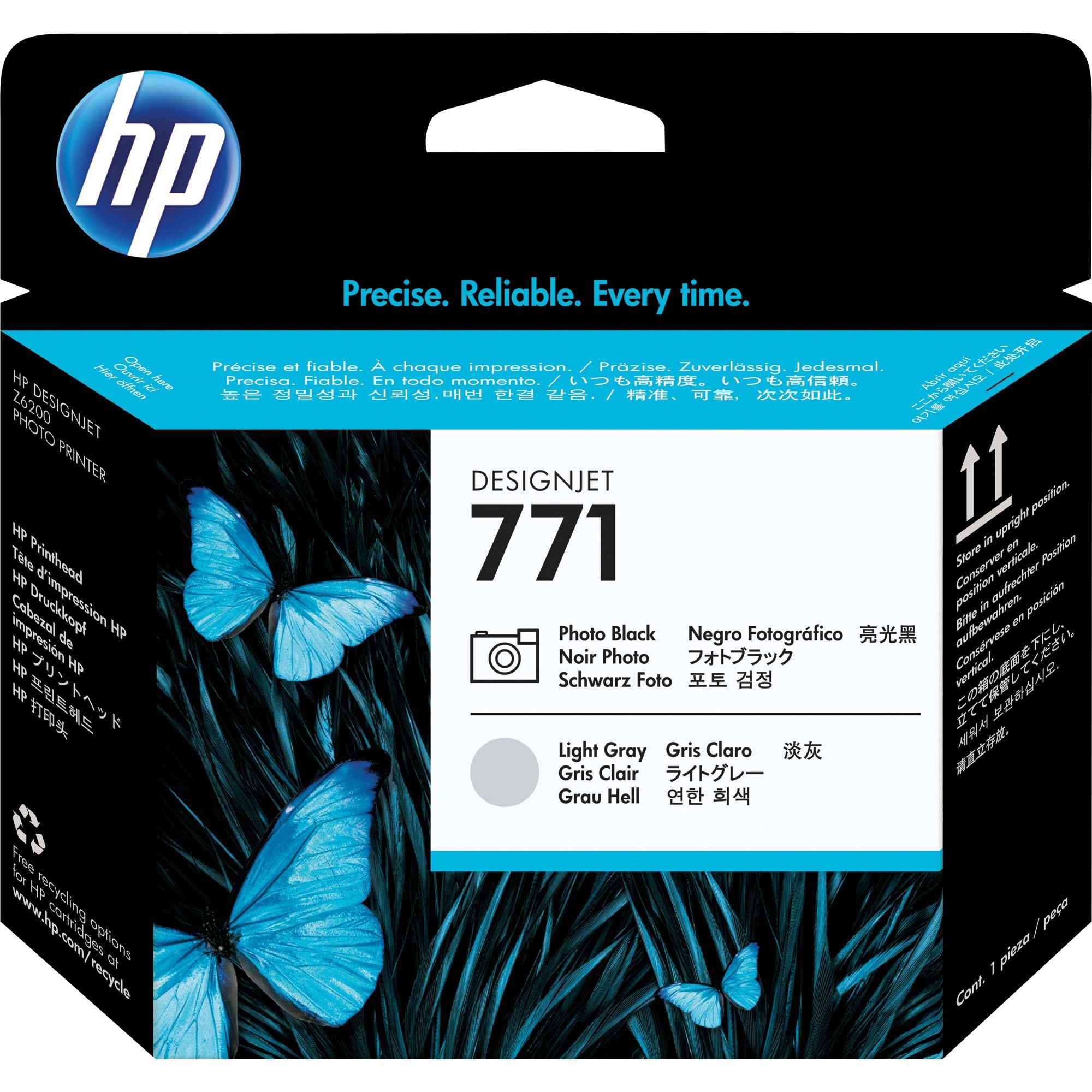 HP Druckkopf 771 fotoschwarz/hellgrau