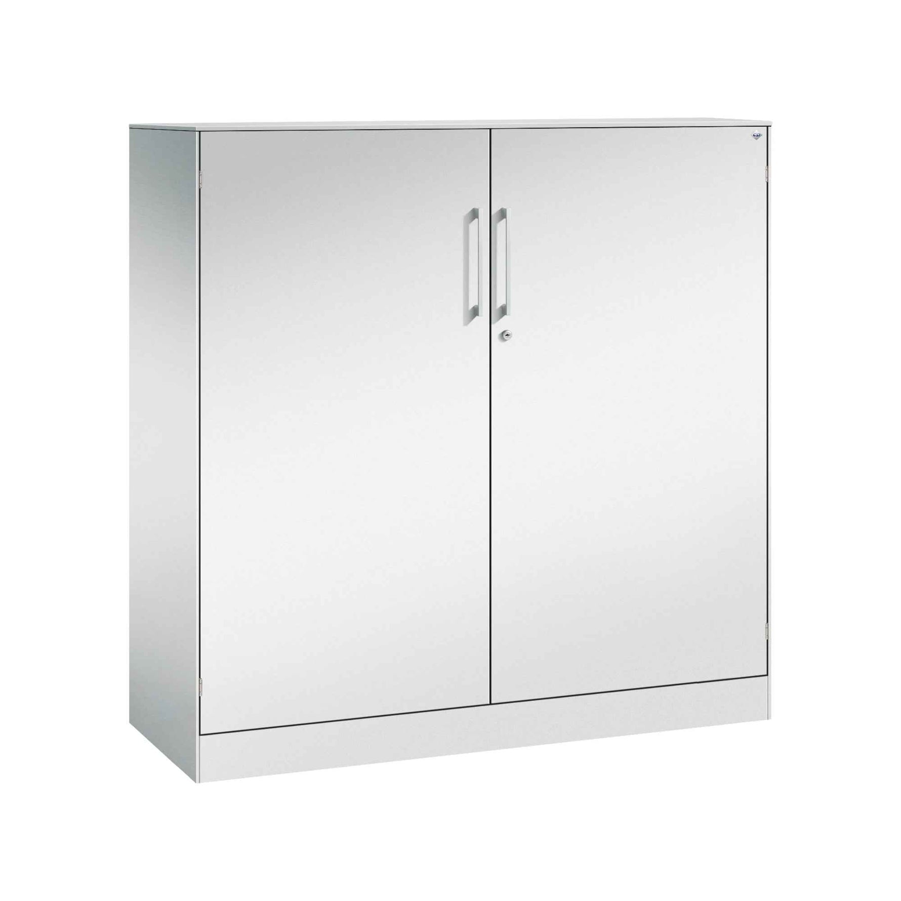 C+P Flügeltürenschrank Asisto 1.200 x 1.310 x 435 mm (B x H x T) lichtgrau