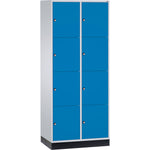C+P Schließfachschrank Intro XL mit Sockel 820 x 1.950 x 600 mm (B x H x T) 8 Fächer – Produktbild 2