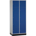 C+P Schließfachschrank Intro XL mit Sockel 820 x 1.950 x 600 mm (B x H x T) 10 Fächer – Produktbild 2