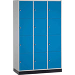 C+P Schließfachschrank Intro XL mit Sockel 1.220 x 1.950 x 600 mm (B x H T) 12 Fächer