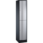 C+P Kleiderspind Resisto mit Sockel 396 x 1.950 x 540 mm (B x H x T) 1 Abteil