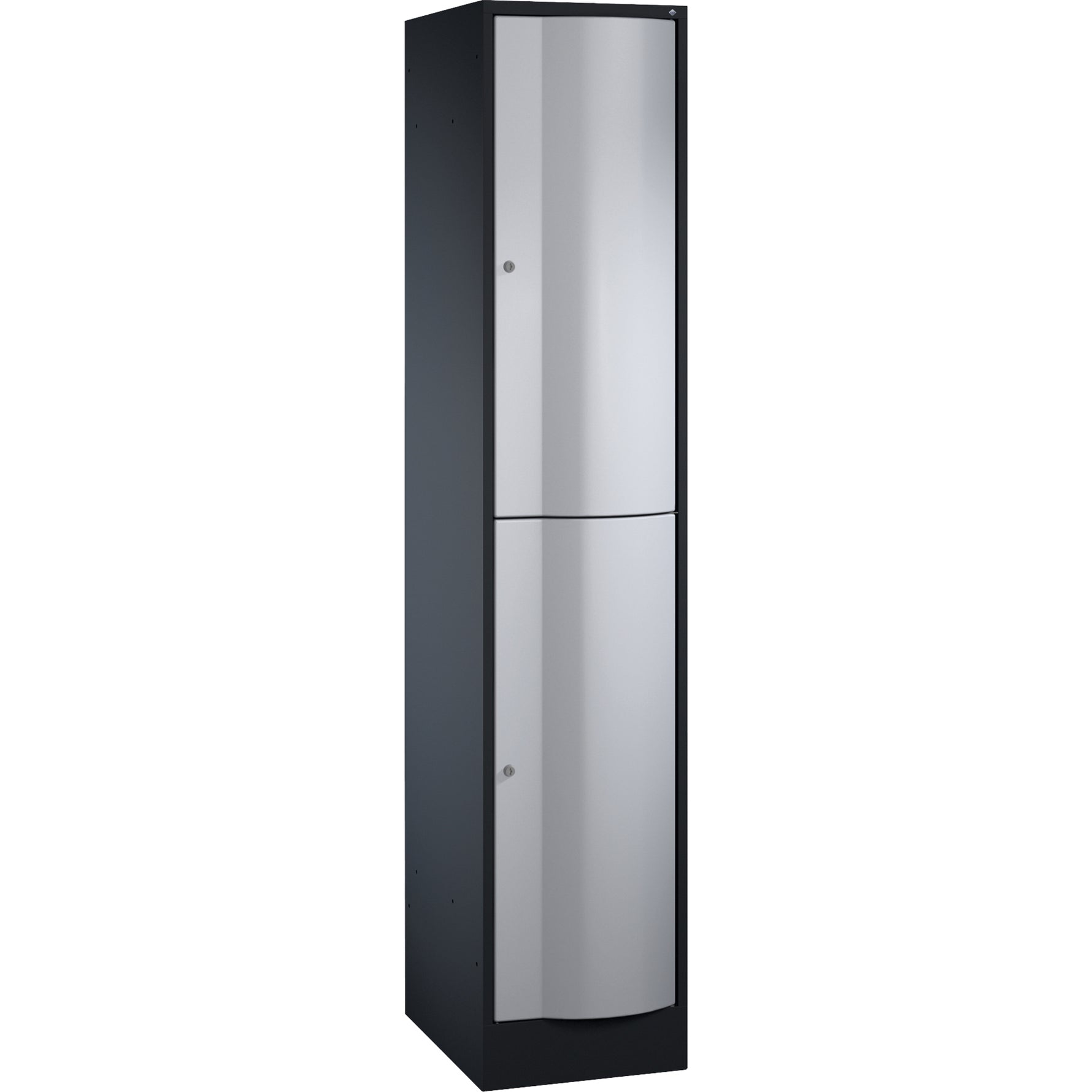C+P Kleiderspind Resisto mit Sockel 396 x 1.950 x 540 mm (B x H x T) 1 Abteil