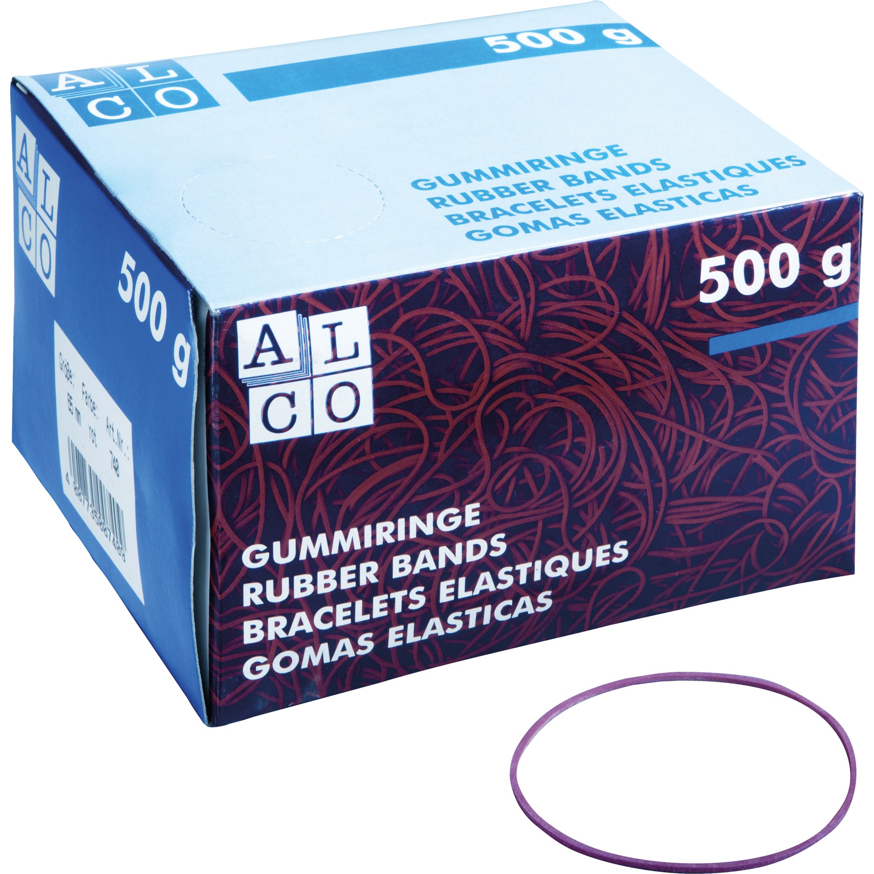ALCO Gummiring 40 mm rot - Wiepa Bürofachpartner