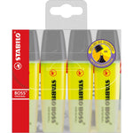 STABILO® Textmarker BOSS® ORIGINAL 4 St./Pack.
