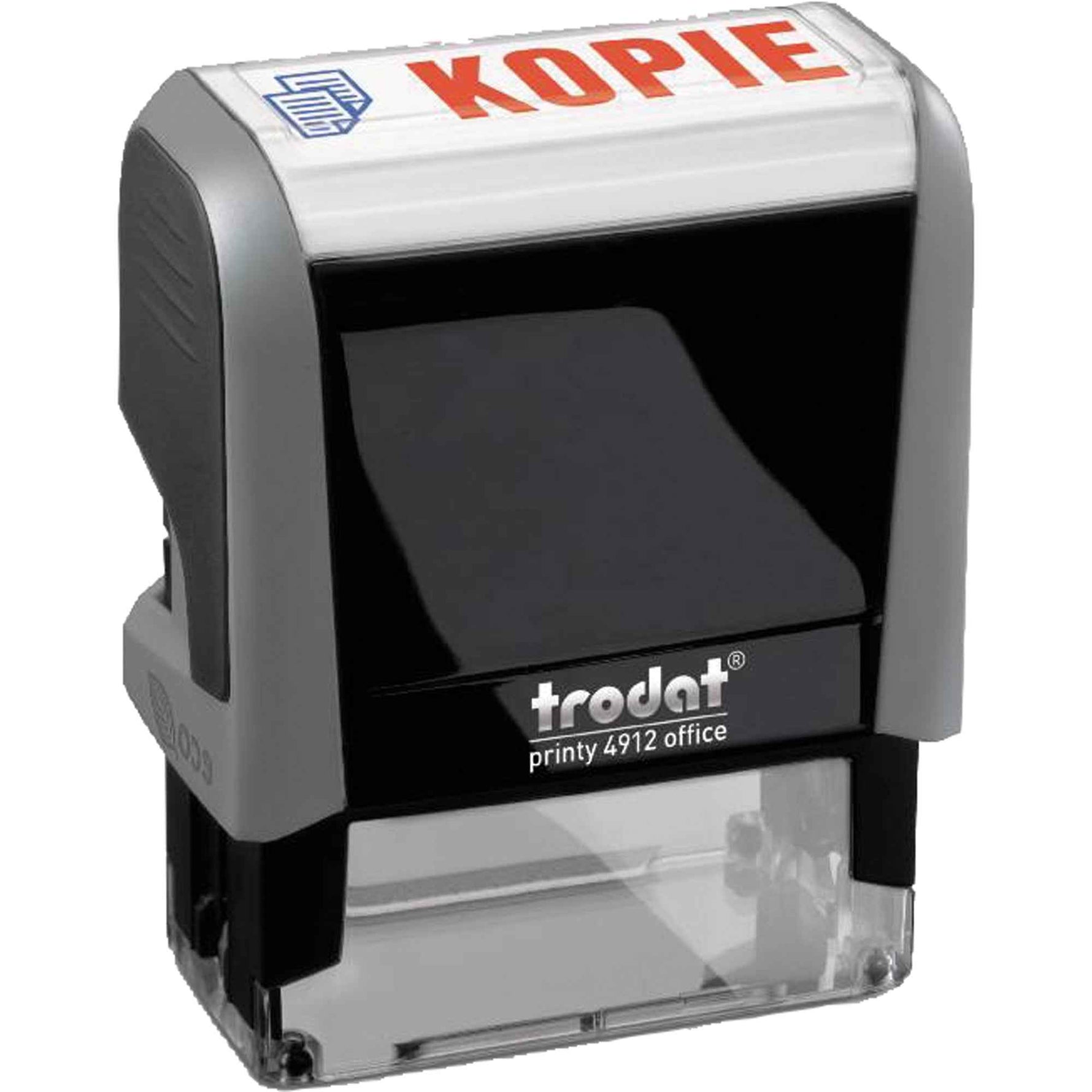trodat® Textstempel Office Printy™ 4912 blau/rot