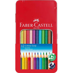 Faber-Castell Buntstift Colour GRIP Metalletui 12 St./Pack.