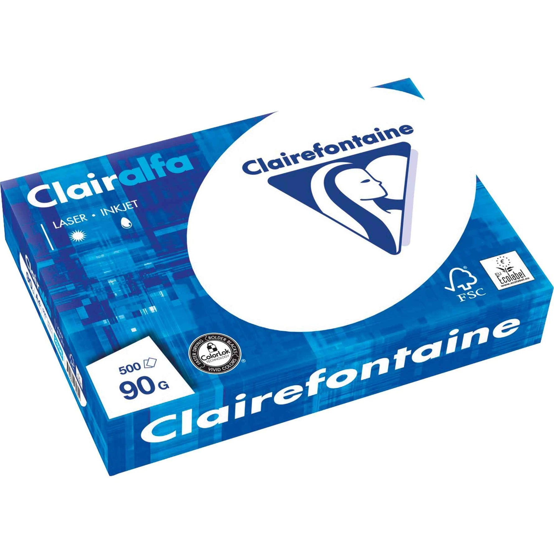 Clairefontaine Multifunktionspapier CLAIRalfa DIN A4 500 Bl./Pack.