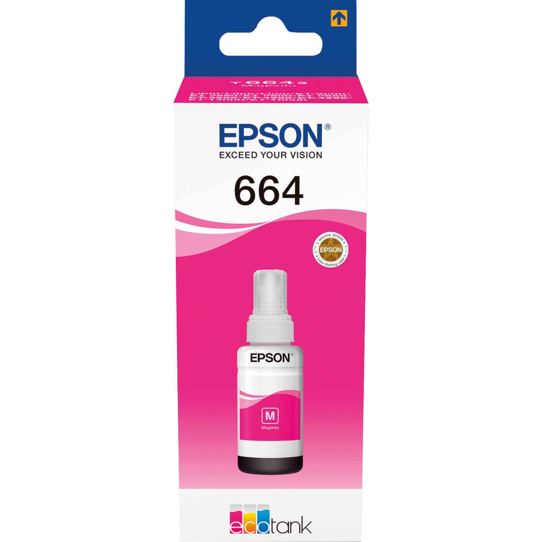 Epson Nachfülltinte Tintenstrahldrucker 664 magenta