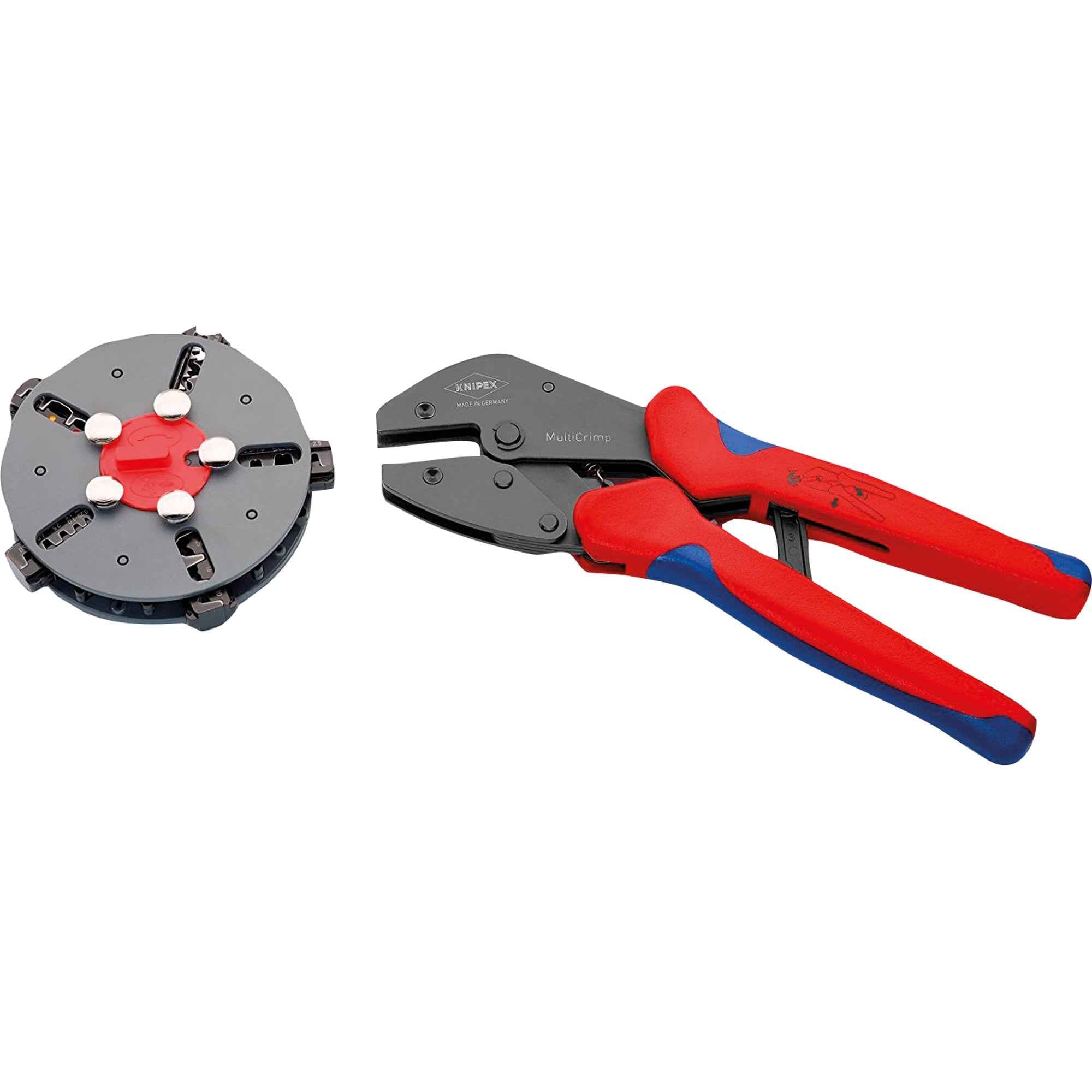 KNIPEX Netzwerk Werkzeug Crimpzange MultiCrimp