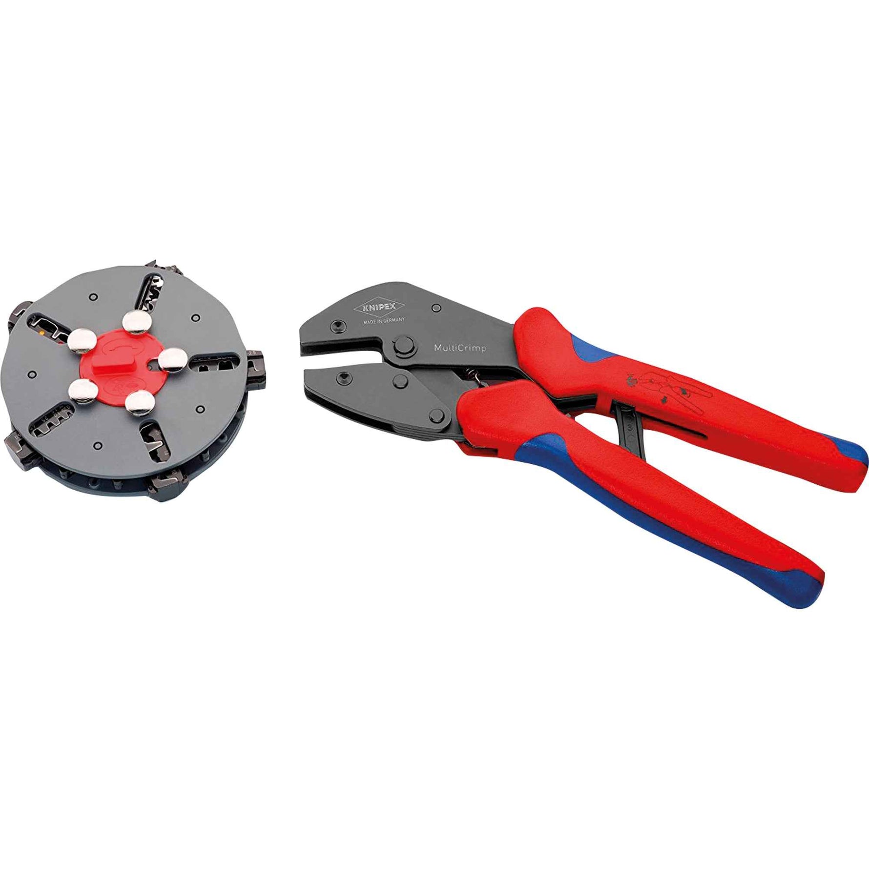 KNIPEX Netzwerk Werkzeug Crimpzange MultiCrimp