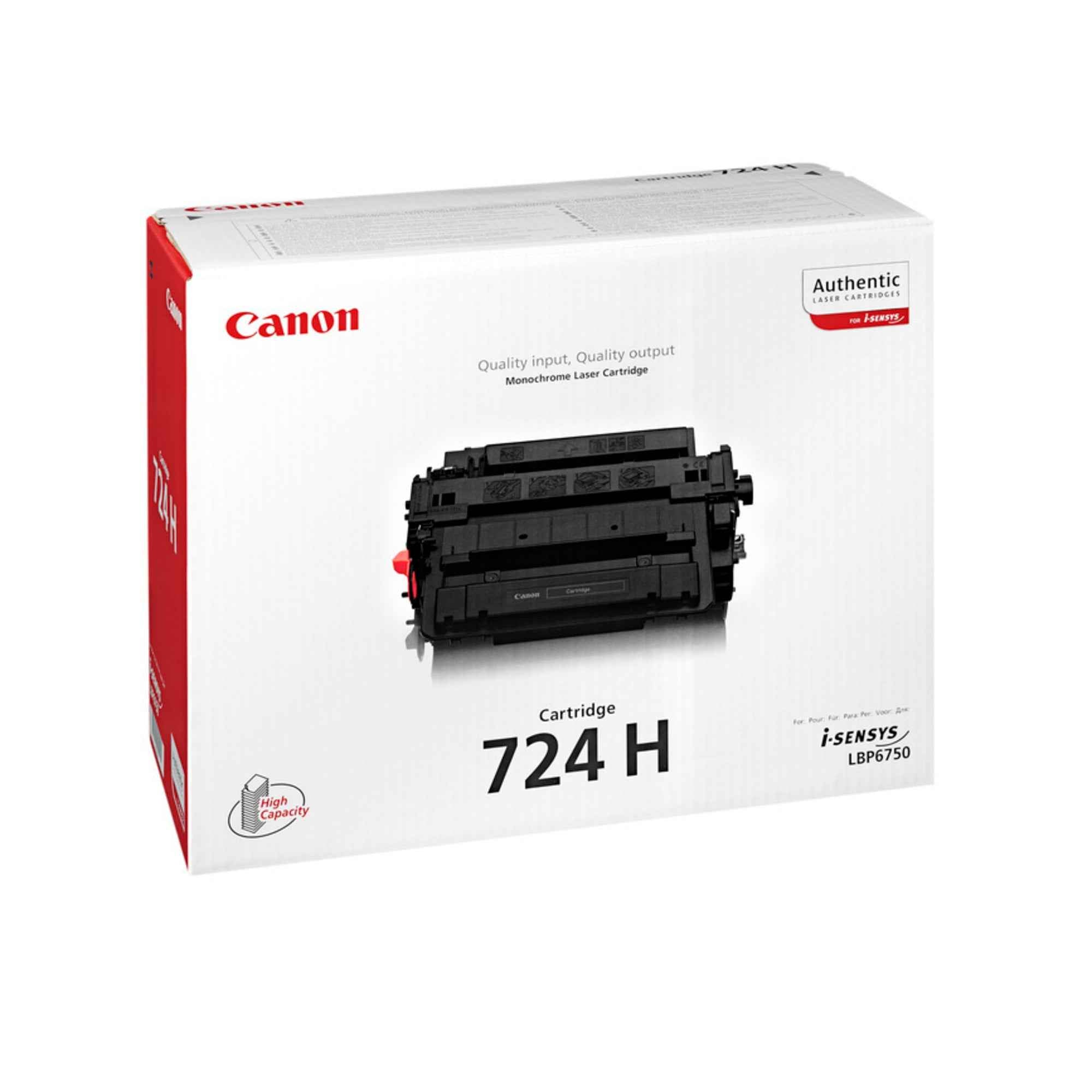 Canon Toner 724H schwarz