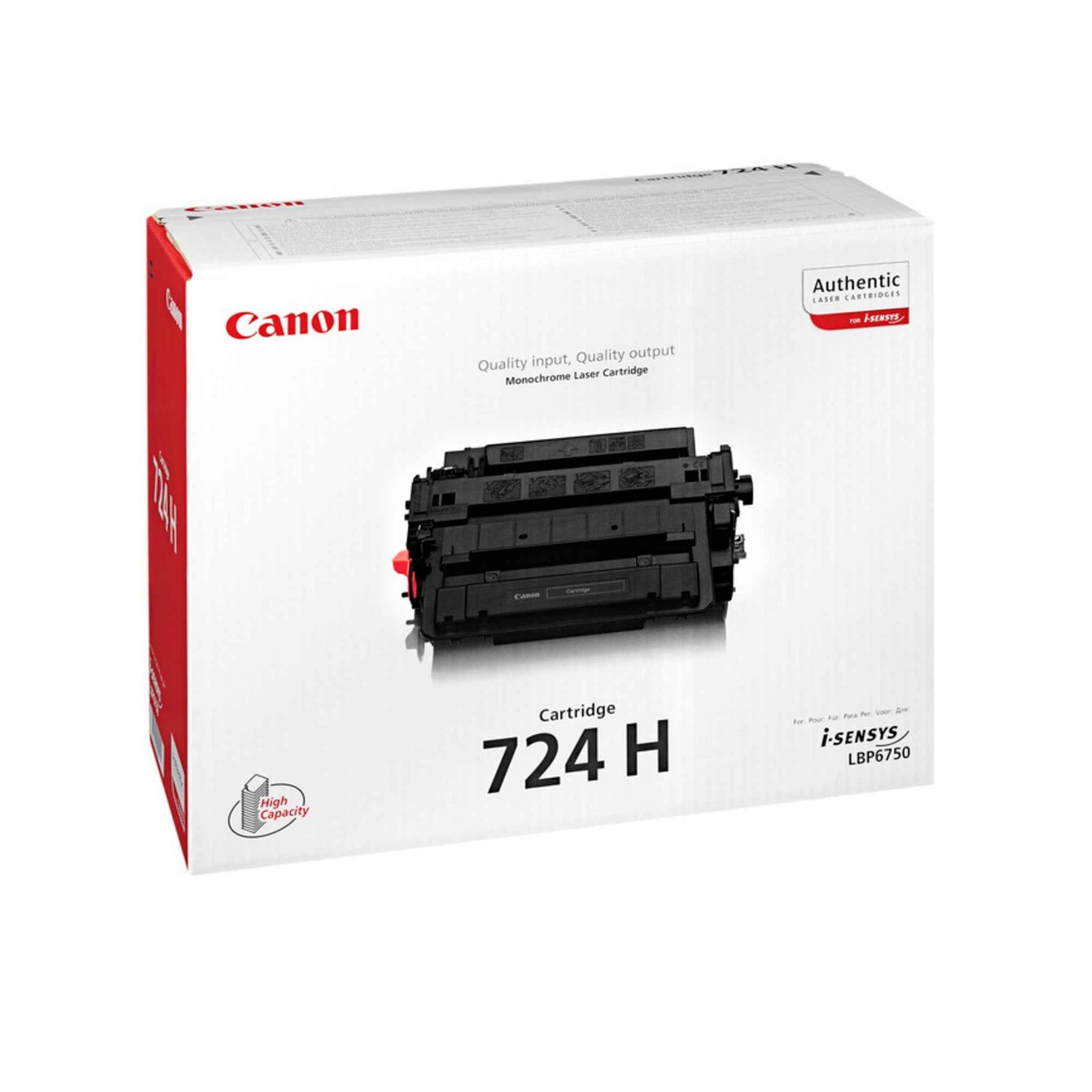 Canon Toner 724H schwarz